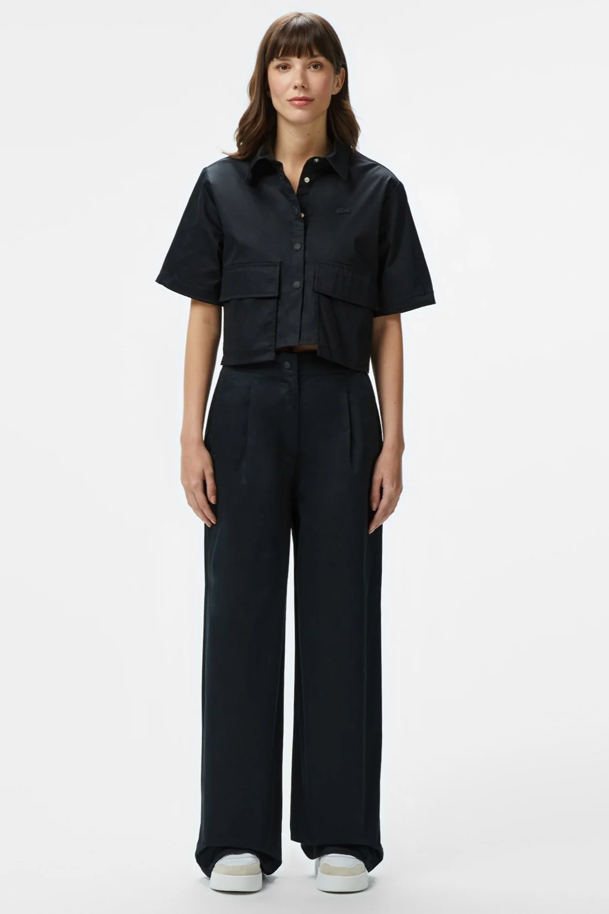 Lacoste Womens Regular Fit Black Shirt Standart Kesim Yarım Kollu Çıtçıt Düğmeli Kadın Gömlek Siyah Lacoste Womens Regular Fit Black Shirt Standart Kesim Yarım Kollu Çıtçıt Düğmeli Kadın Gömlek Siyah Fiyatı, Yorumları ve Özellikleri