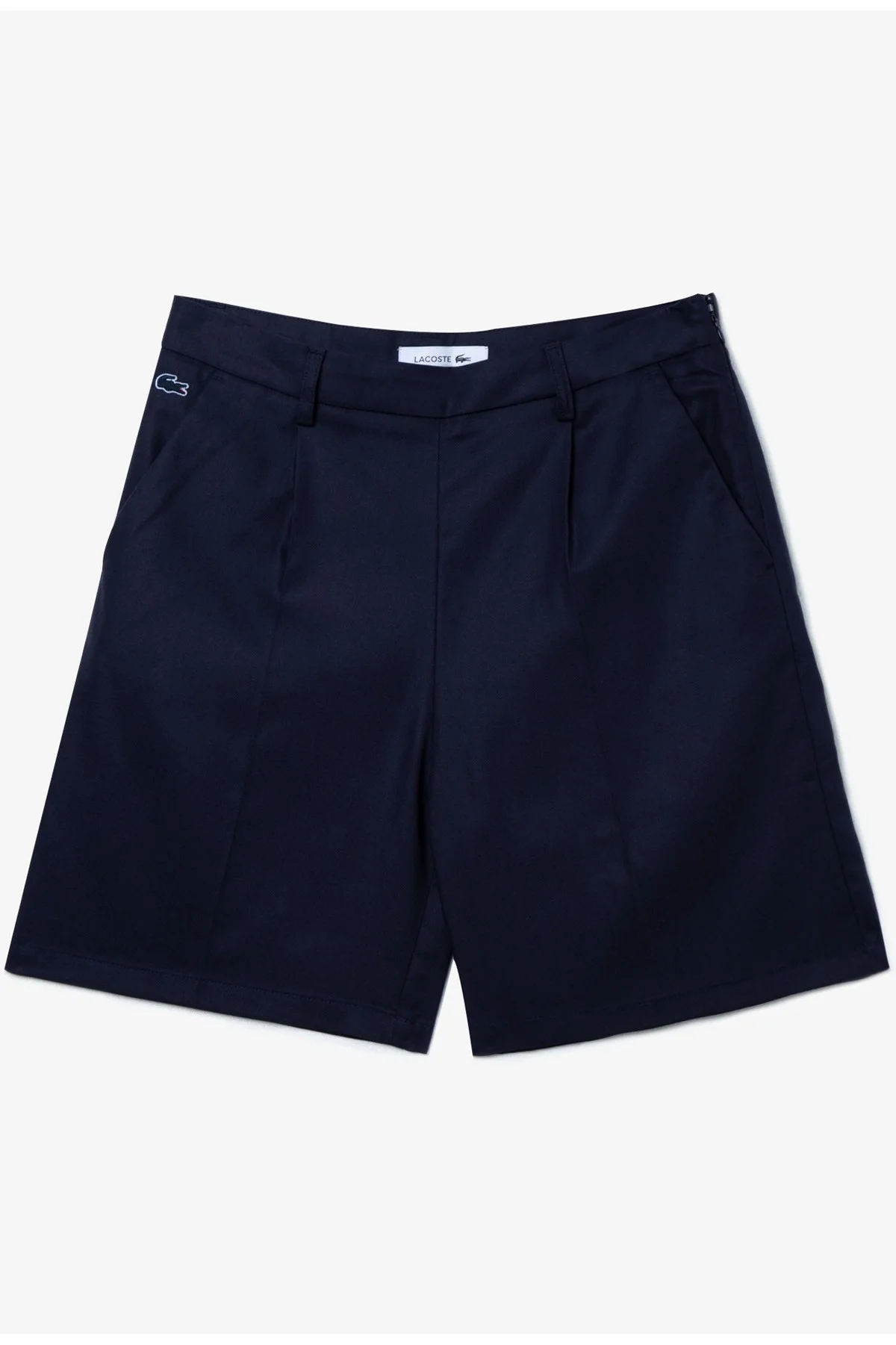 Lacoste Women's Reguler Fit Shorts Kadın Yandan Fermuarlı Şort Koyu Lacivert Lacoste Women's Reguler Fit Shorts Kadın Yandan Fermuarlı Şort Koyu Lacivert