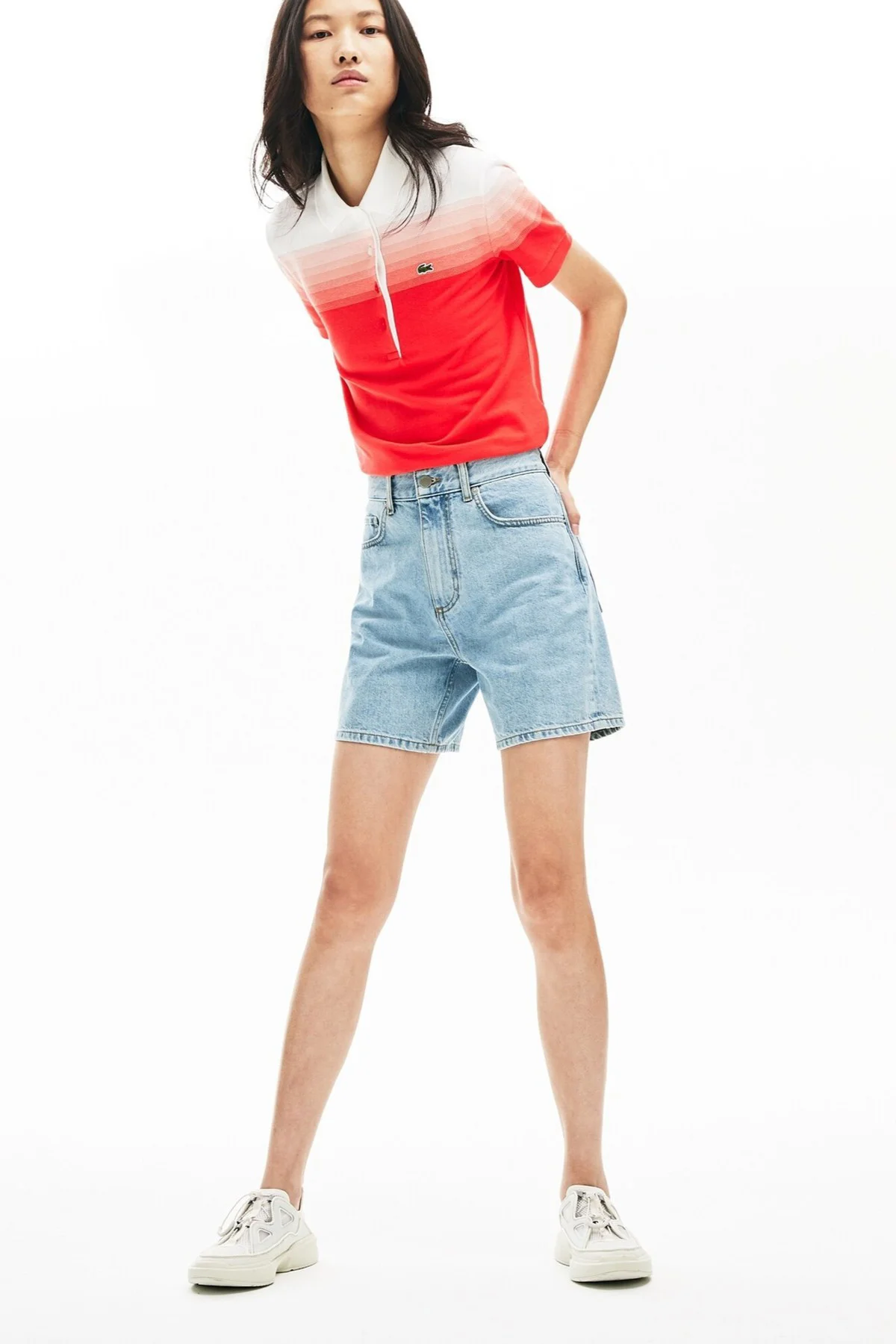 Lacoste Women's Regular Fit Denim Blue Bermuda Jean Shorts Kadın Şort Açık Mavi Lacoste Women's Regular Fit Denim Blue Bermuda Jean Shorts Kadın Şort Açık Mavi Fiyatı, Yorumları ve Özellikleri
