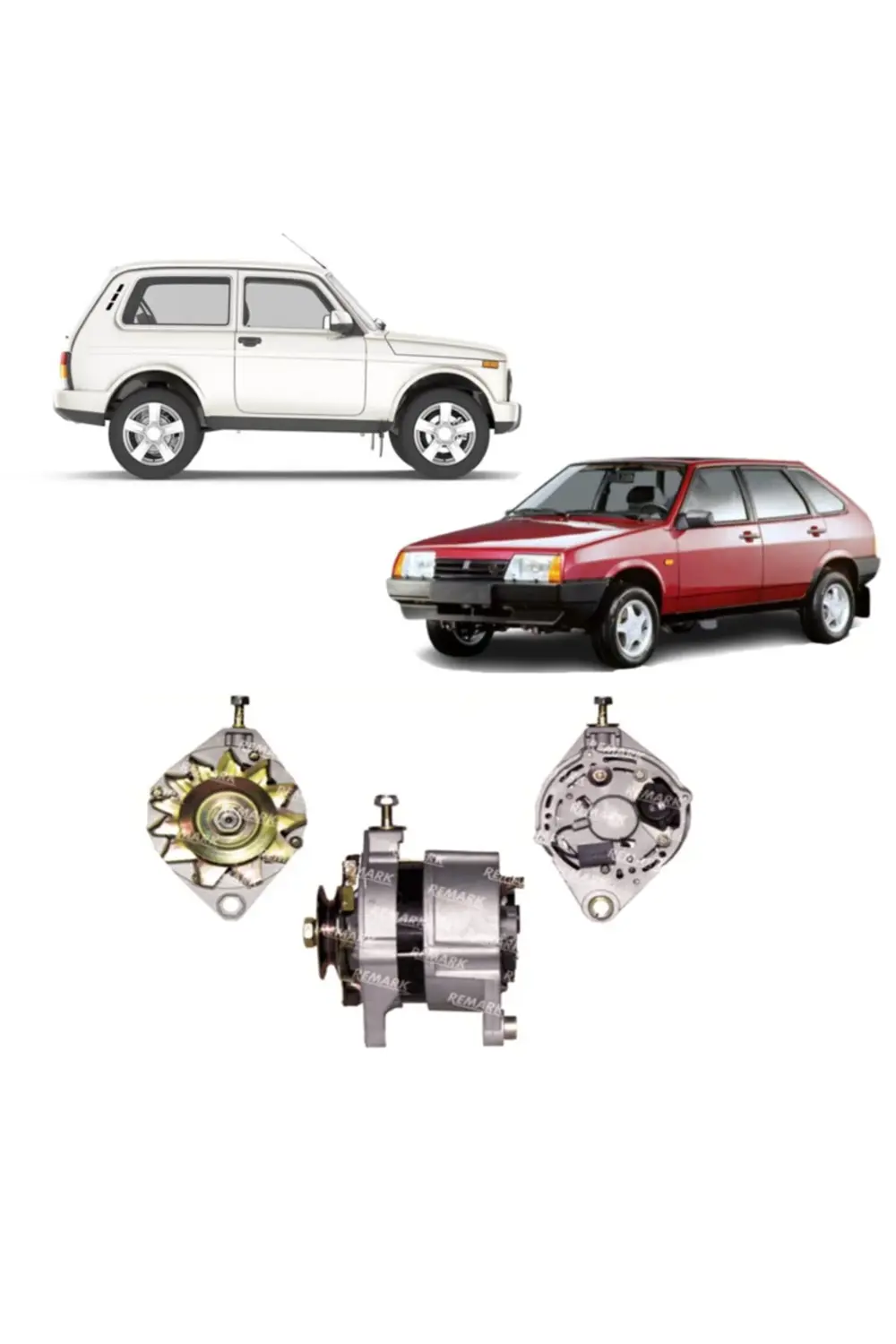 Lada Samara Lada Niva 12v 80ahm Şar Dinamosu Alternatör