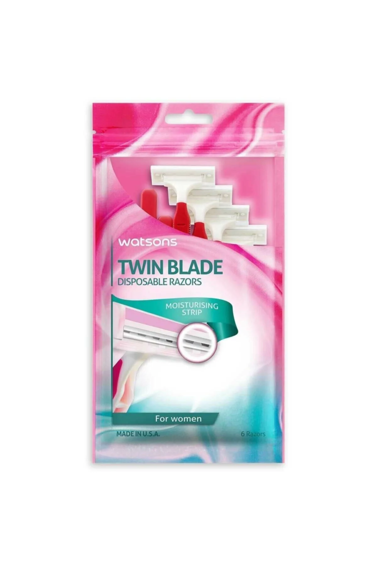 Ladies Çift Bıçaklı Kullan-at Tıraş Bıçağı 6 Adet
