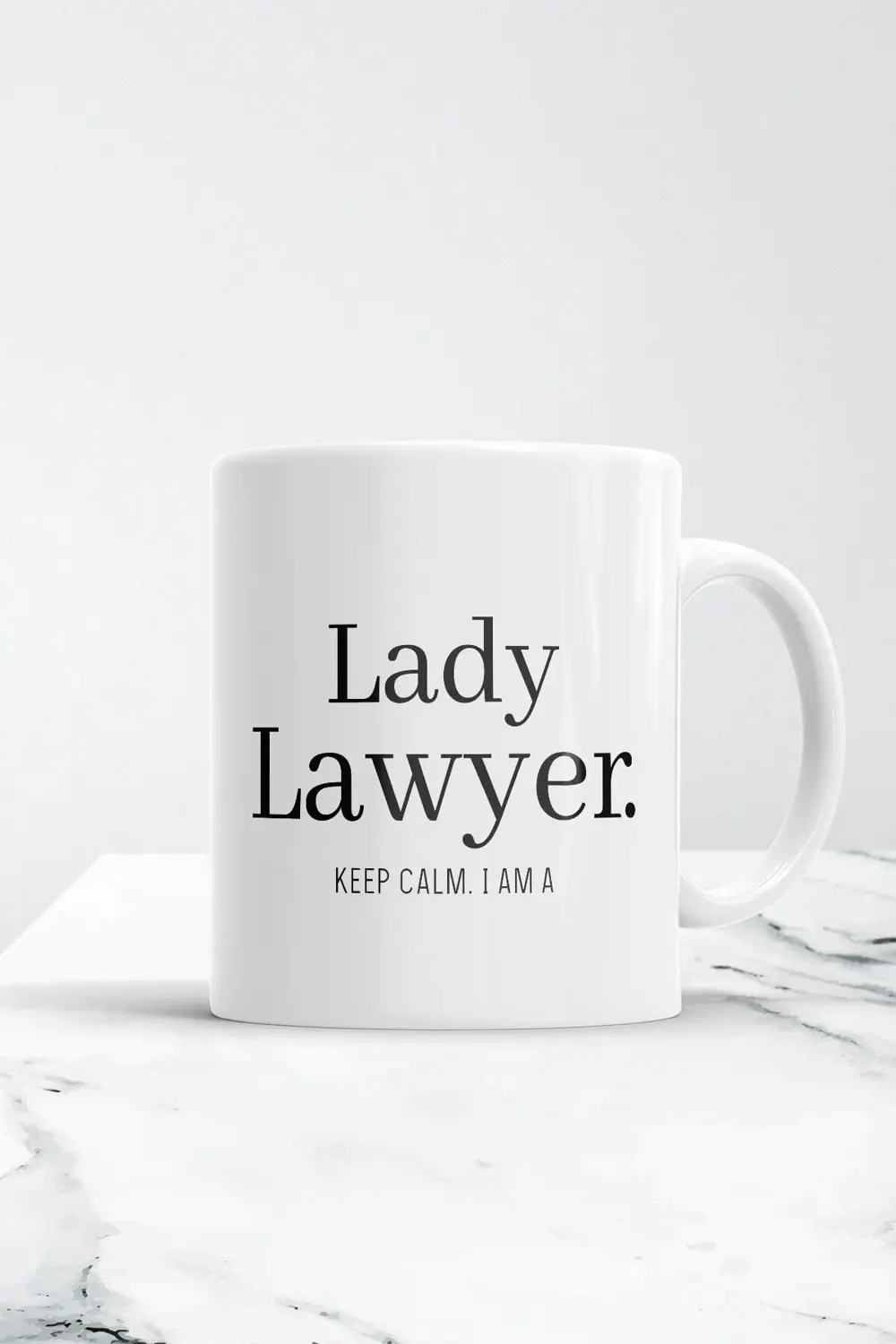 Lady Lawyer Kupa Bardak
