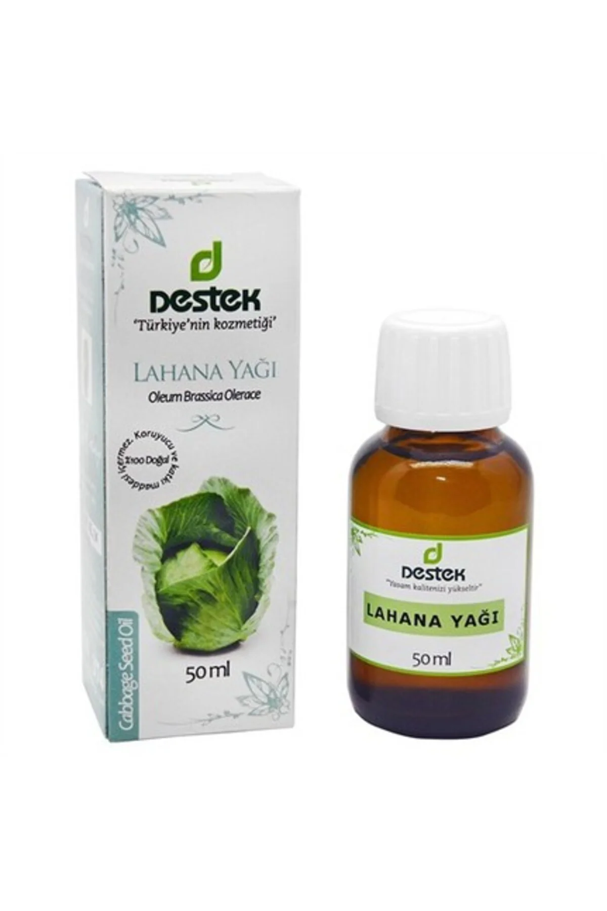 Lahana Yağı Soğuk Pres 50 ml