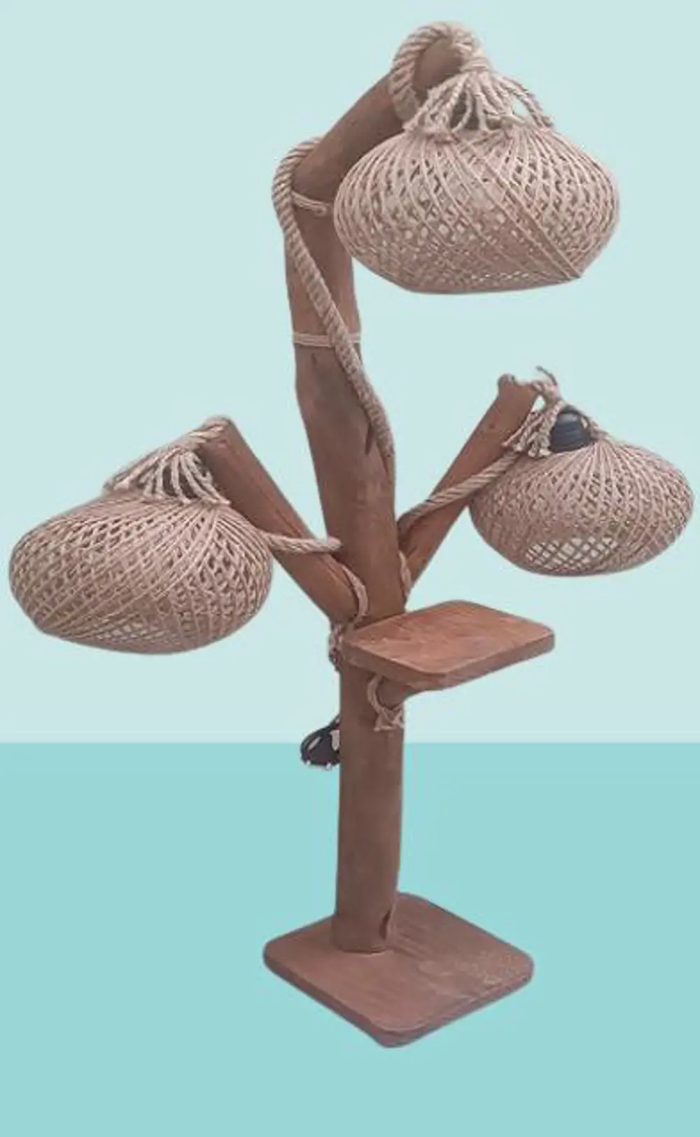 Lambader 12965 Sarmaşık 3lü Doğal malzemeler Kuru Zeytin veya çam