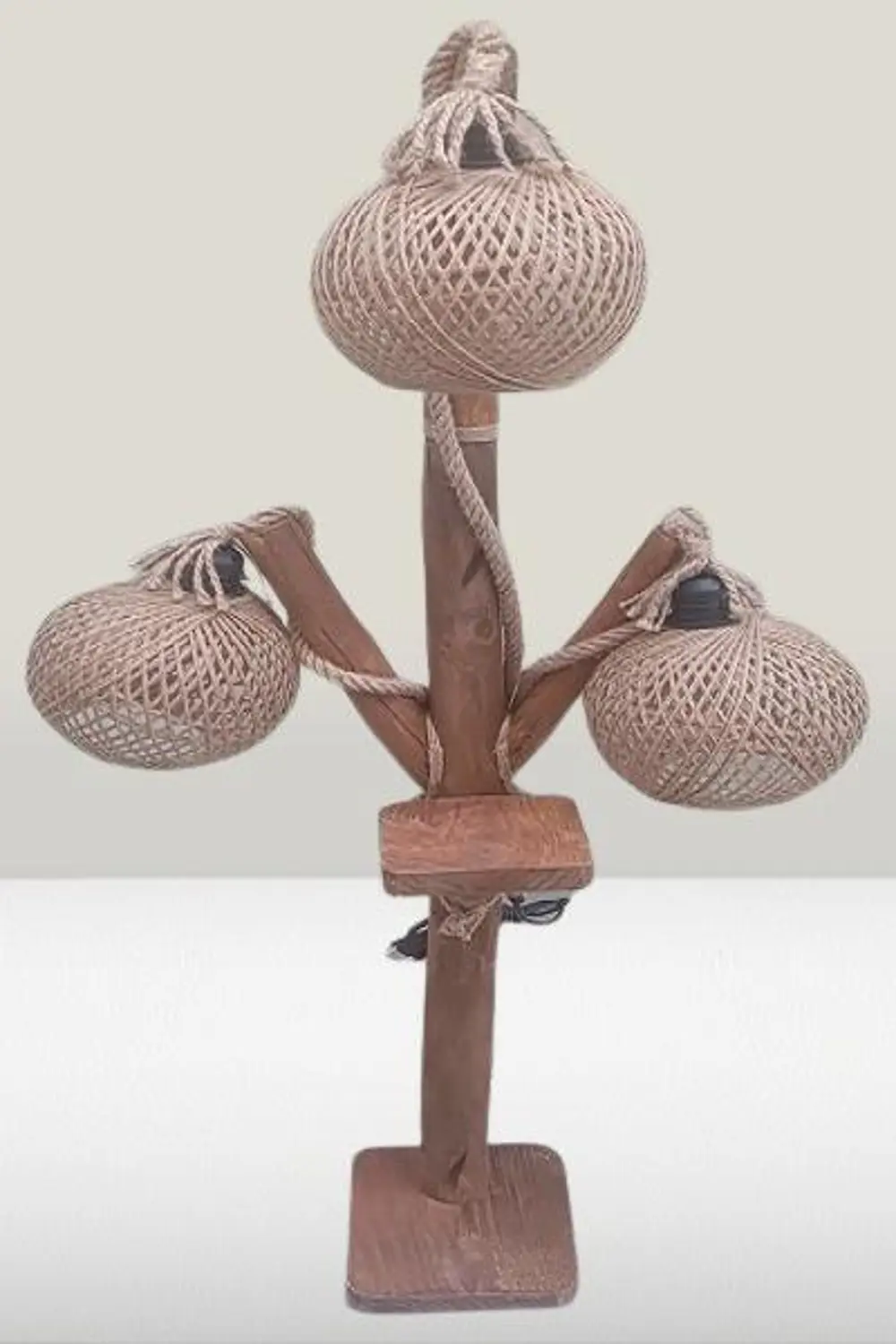 Lambader 12965 Sarmaşık 3lü Doğal malzemeler Kuru Zeytin veya çam