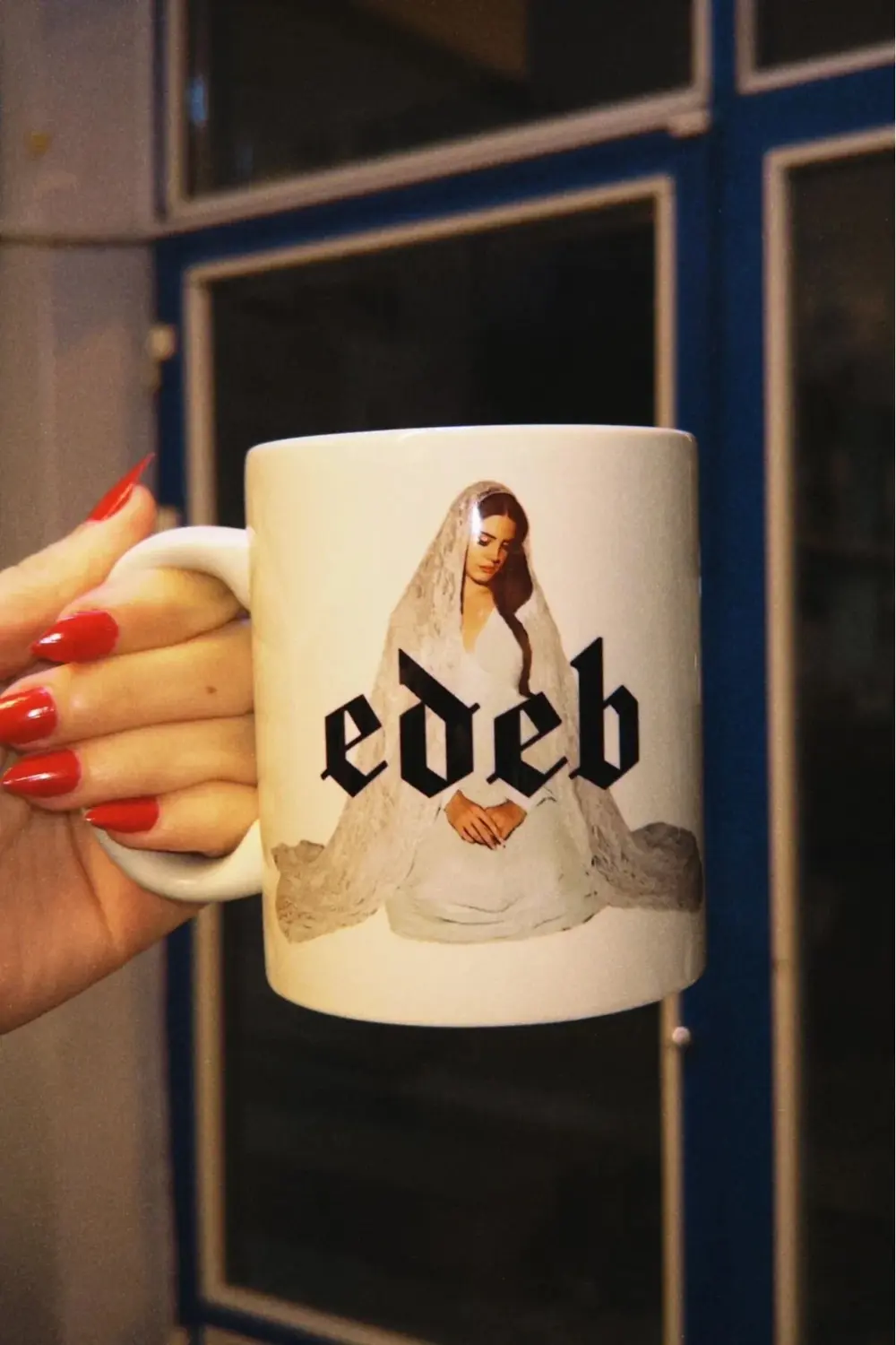 Lana Del Rey Edeb Beyaz Kupa Bardak