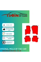 Land Rover Discovery 3 L319 2004-2009  Sarı Halı Sarı Kenar Halı 