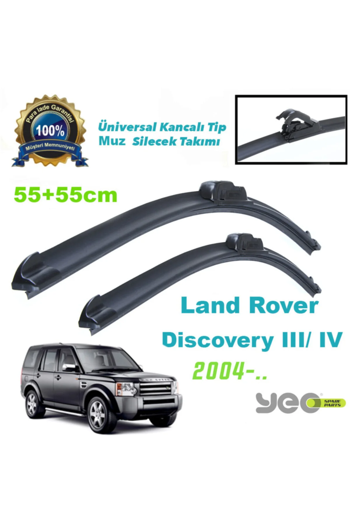 Land Rover Discovery Iıı / Iv Aeroflex Muz Silecek Takımı