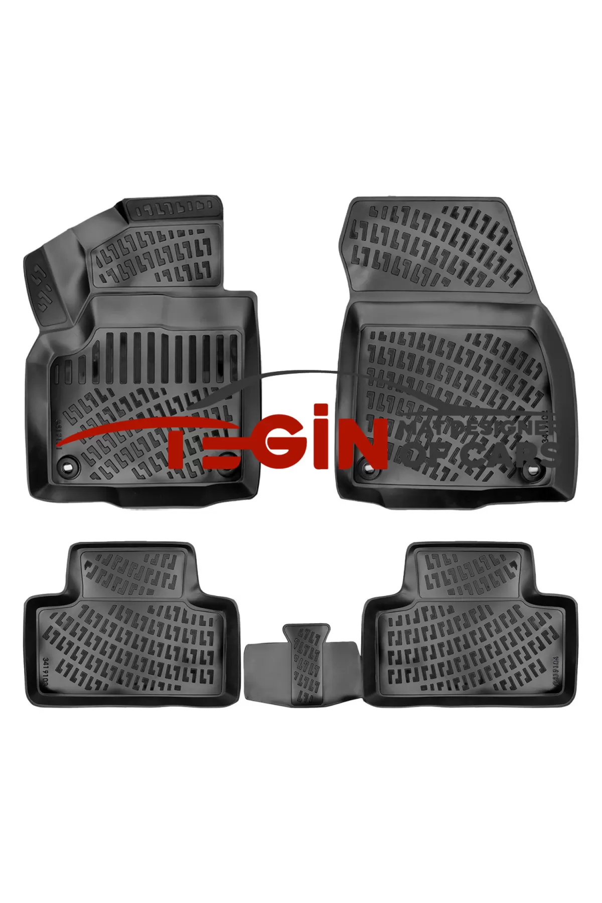 Land Rover Evoque Bagaj Havuzu + Siyah 3D Paspas 2015