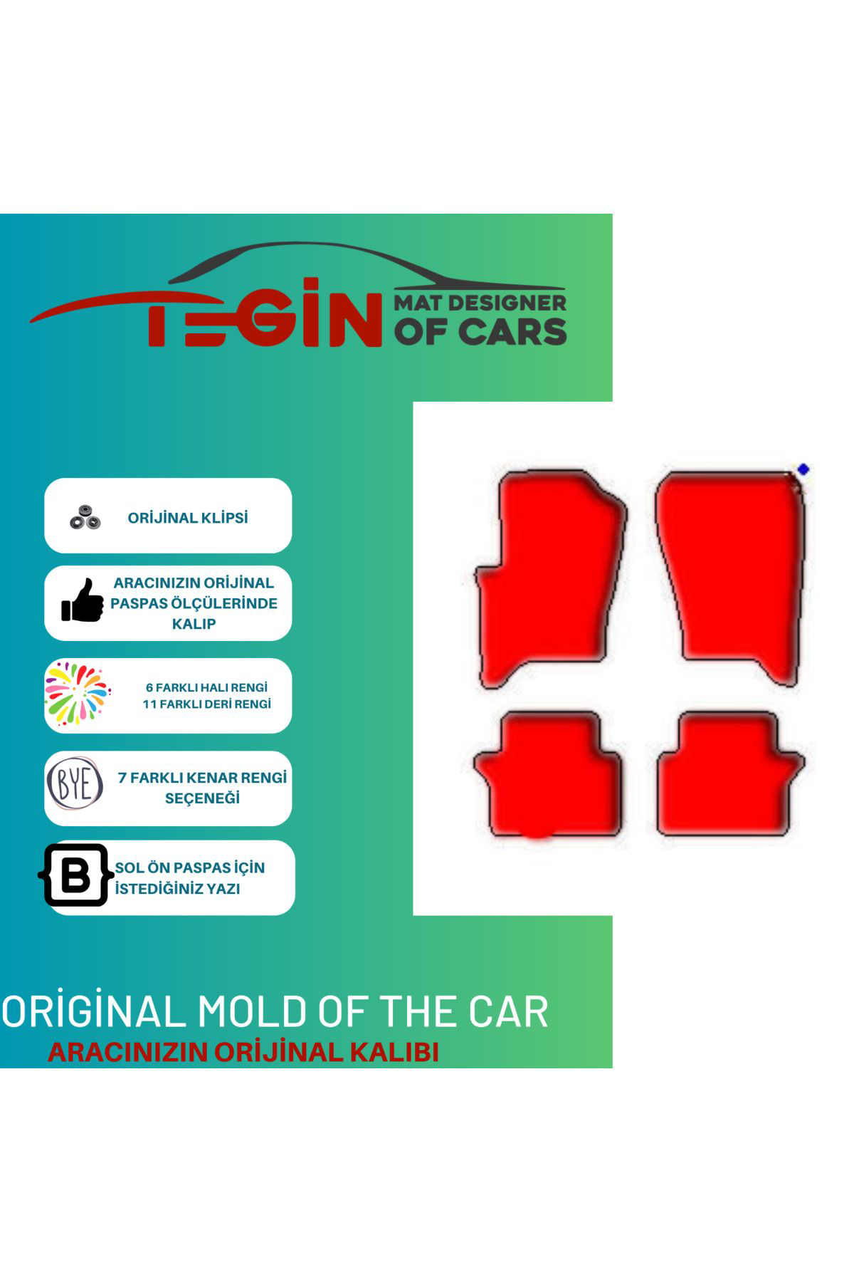 Land Rover Range Rover Sport L320 2010-2013 Mak Siyah Kırmızı Der