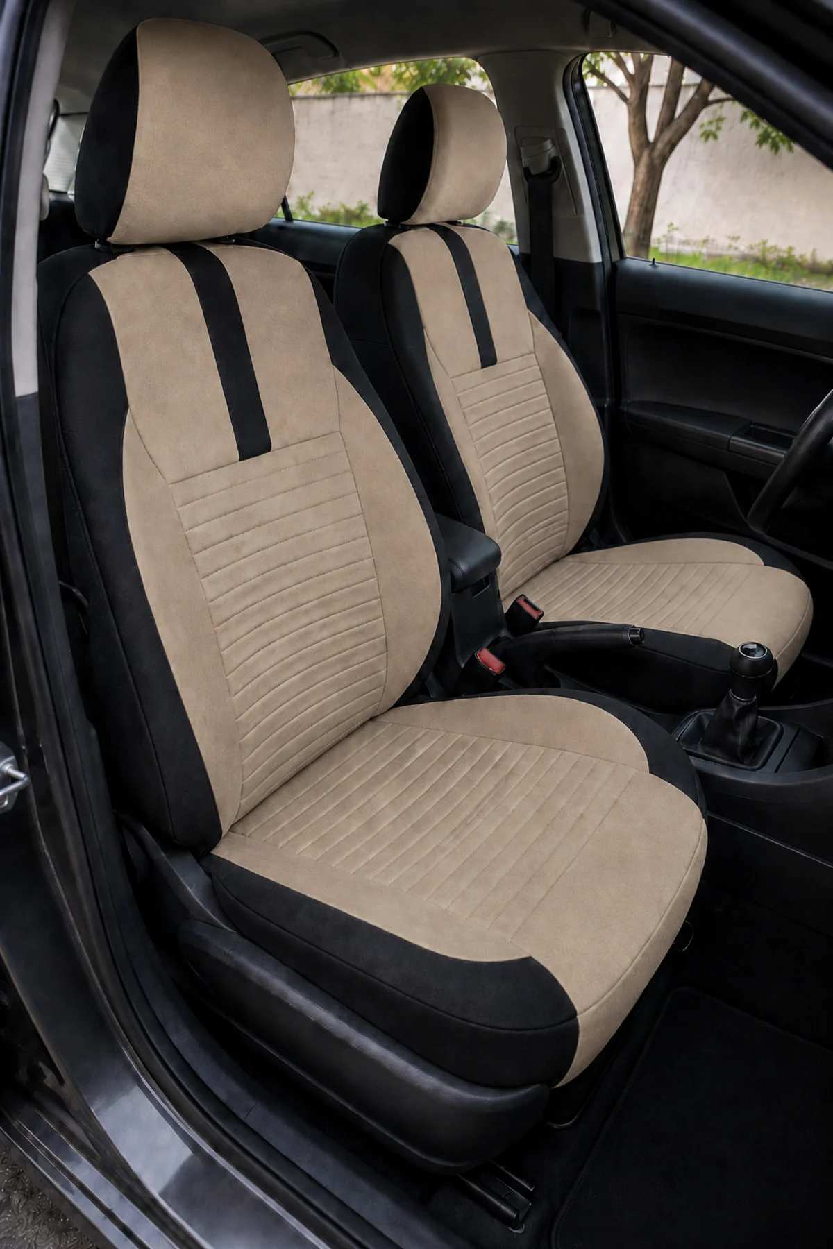 Land Rover Range Rover 2015 ve Sonrası Uyumlu Sportline Serisi Bej Siyah Ortopedik Tay Tüyü Koltuk Kılıfı Fiyatı, Yorumları ve Özellikleri