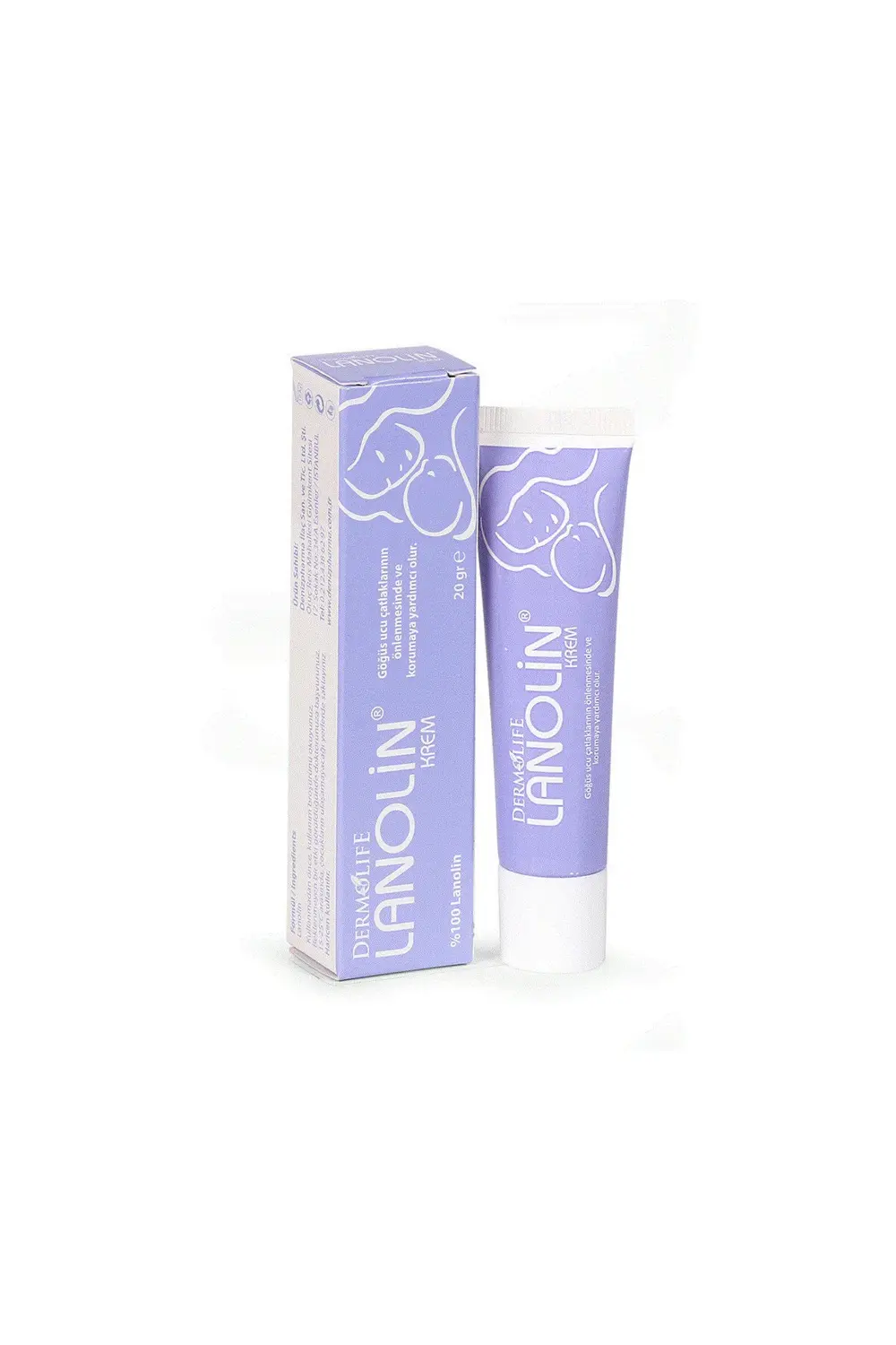 Dermolife Lanolin Fort Krem 20 Gr