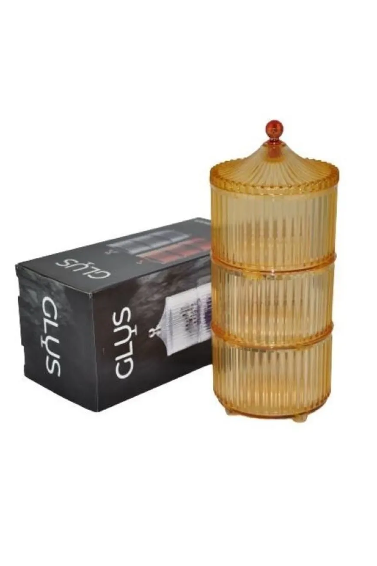 Just Cheap Store Lanus 3 Parça Small Küçük Drajelik Şekerlik Emn3448