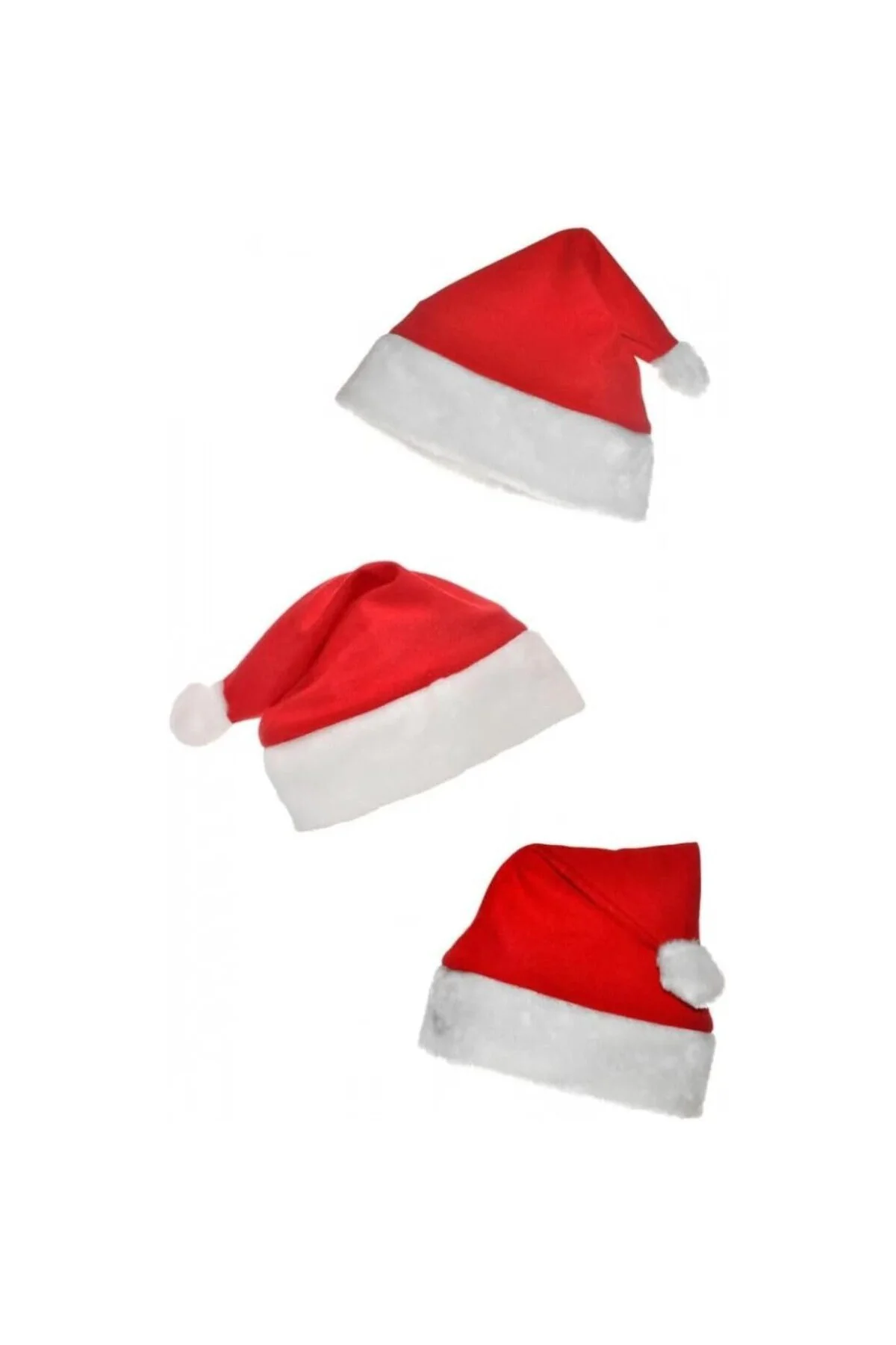 Lapidaria Yetişkin Noel Şapkası - Yılbaşı Şapkası - Polar Yıl Baş