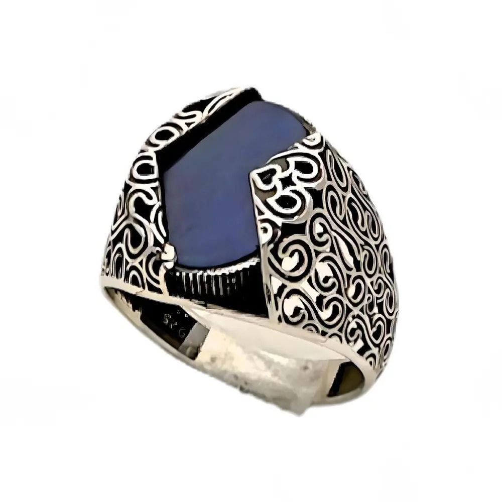 Lapis Taşlı Gümüş Yüzük 240053072G10Y