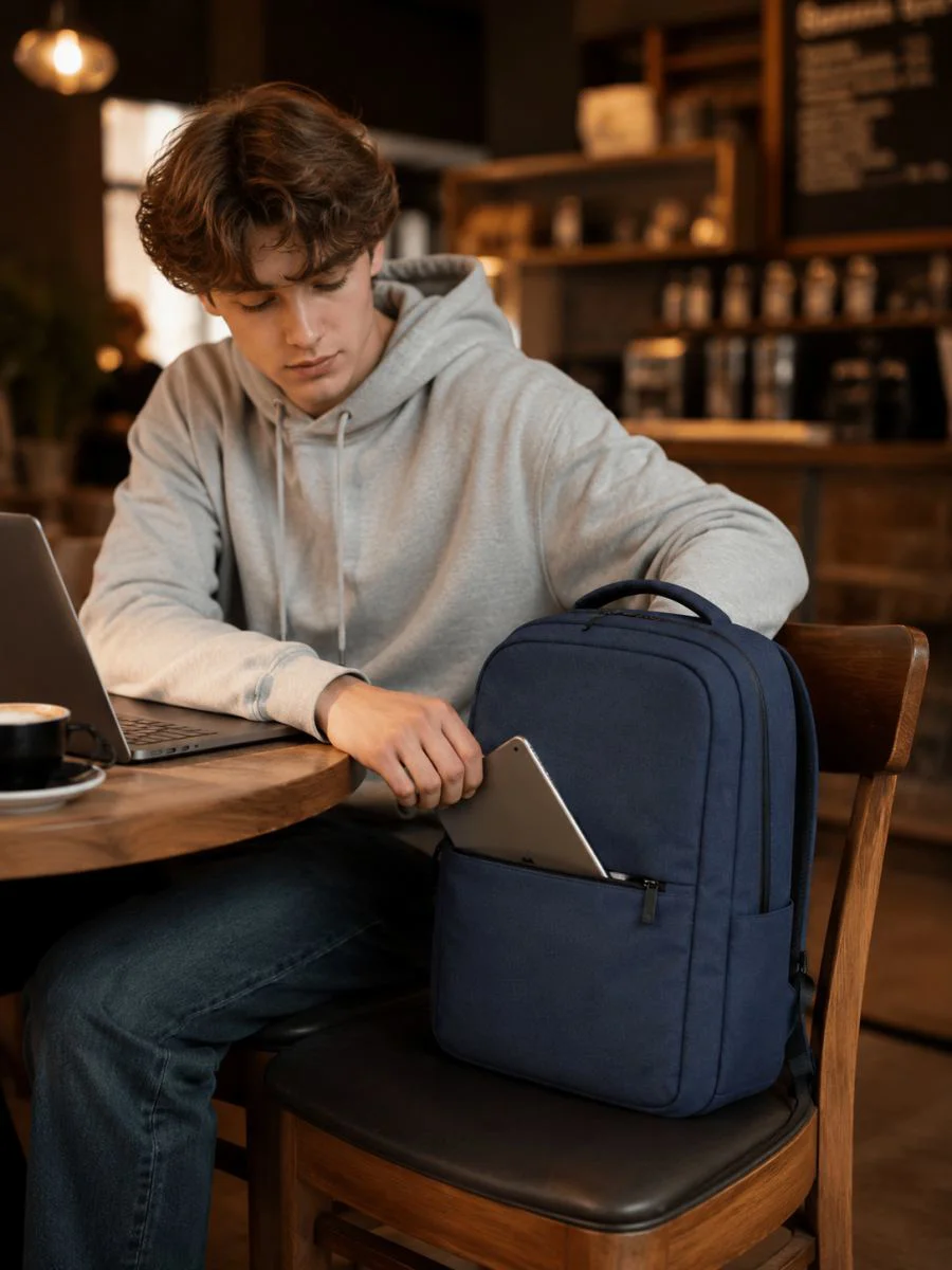 Laptop Korumalı İç Bölmeli Sırt Çantası - Fonksiyonel Tasarım