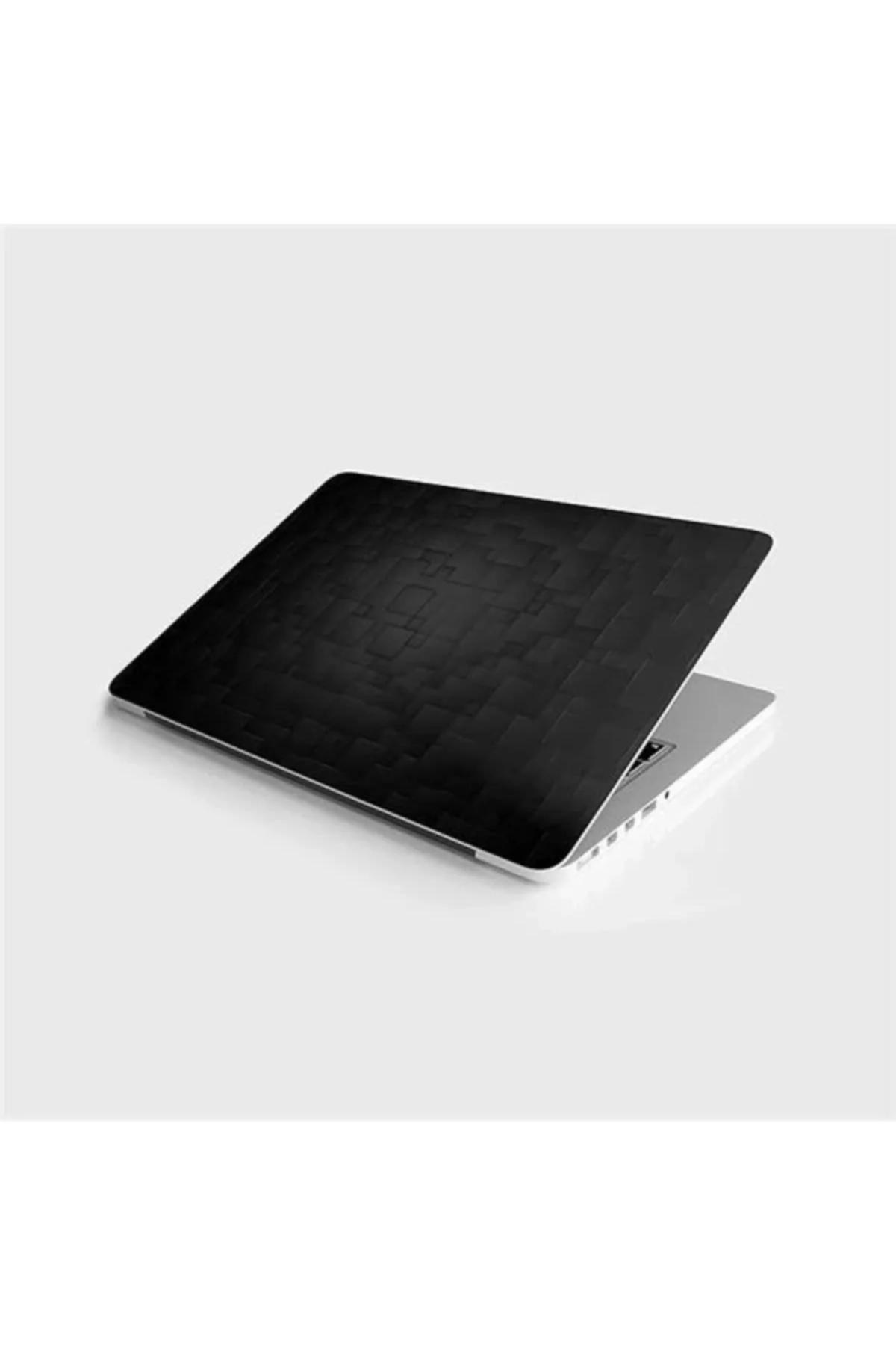 Laptop Sticker Notebook Pc Kaplama Etiketi Siyah 3 Boyut Desen