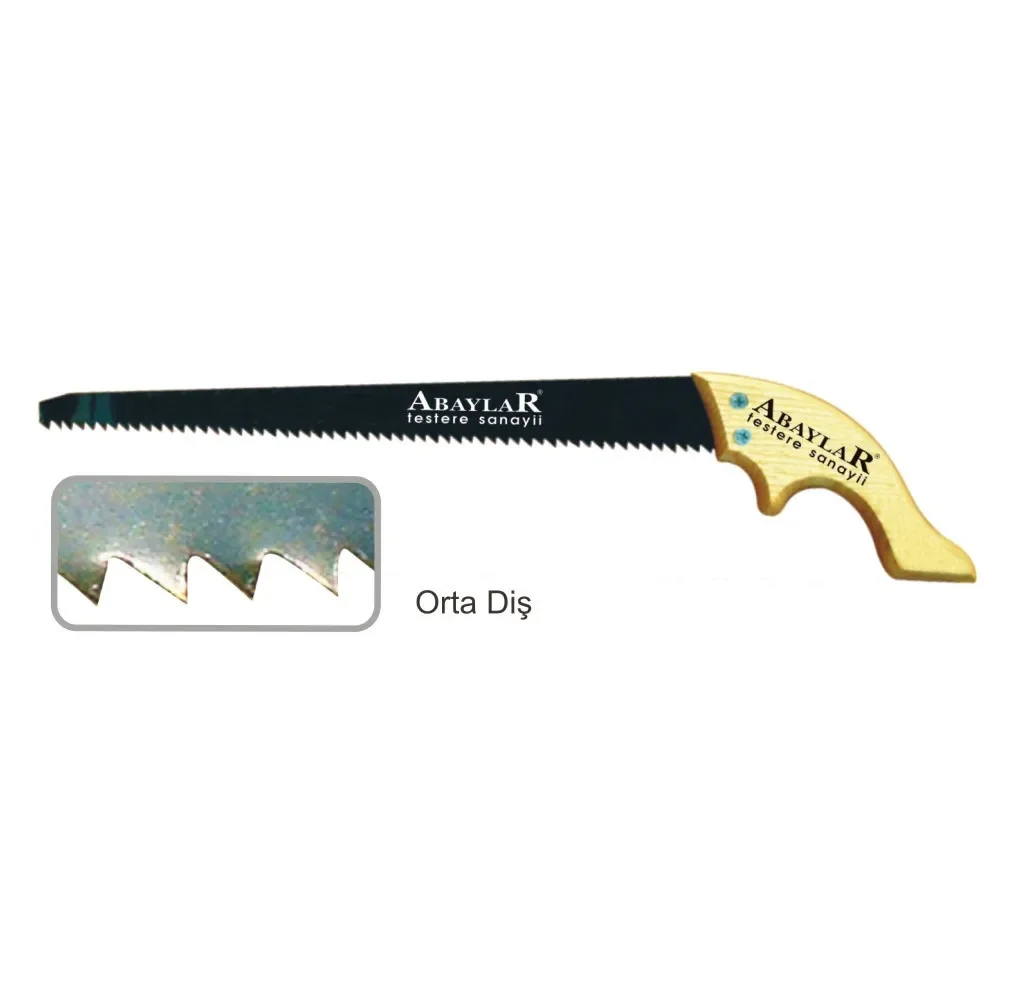 Lar Orta Diş Bağ Testere 35 Cm - Ahşap Sap Lar Orta Diş Bağ Testere 35 Cm - Ahşap Sap