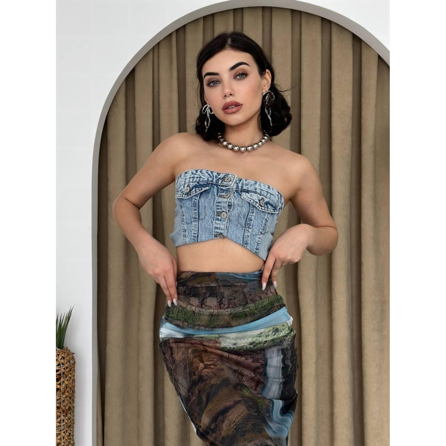 Lara Transparan Midi Etek