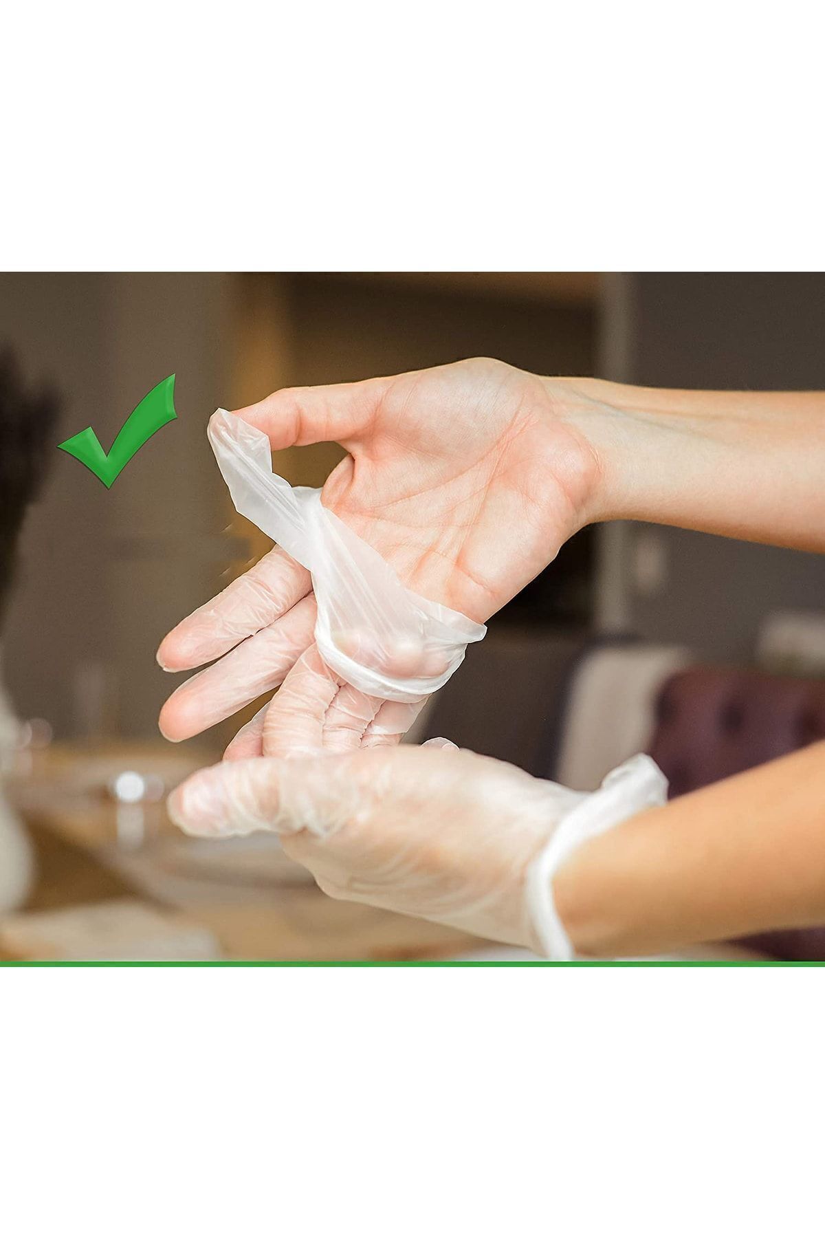 Mastercare Large 12 Adet Pudrasız Lateks Eldiven 717226