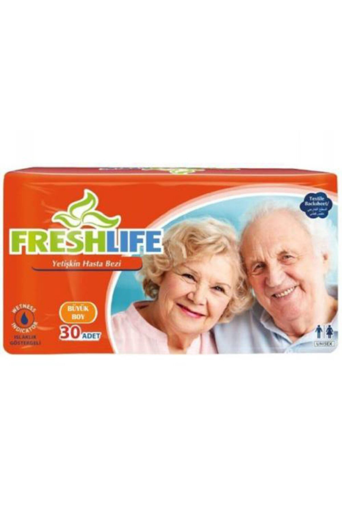 Freshlife Large 30'Lu Belbantlı Hasta Bezi