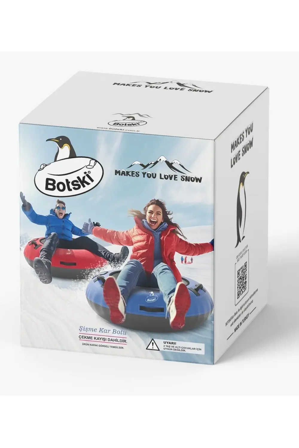 Large Şişme Kar Botu & Kar Kızağı