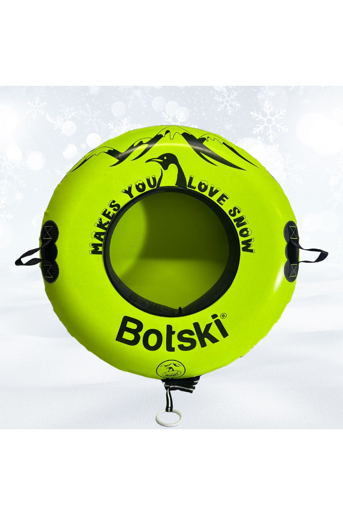 Large Şişme Kar Botu & Kar Kızağı