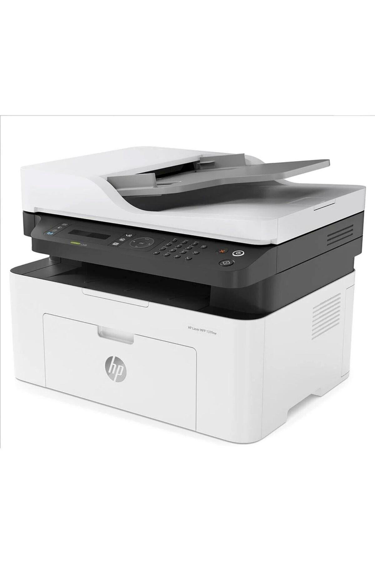 Laser Mfp 137fnw Faks, Fotokopi, Tarayıcı, Ethernet, Wifi, Çok Fo