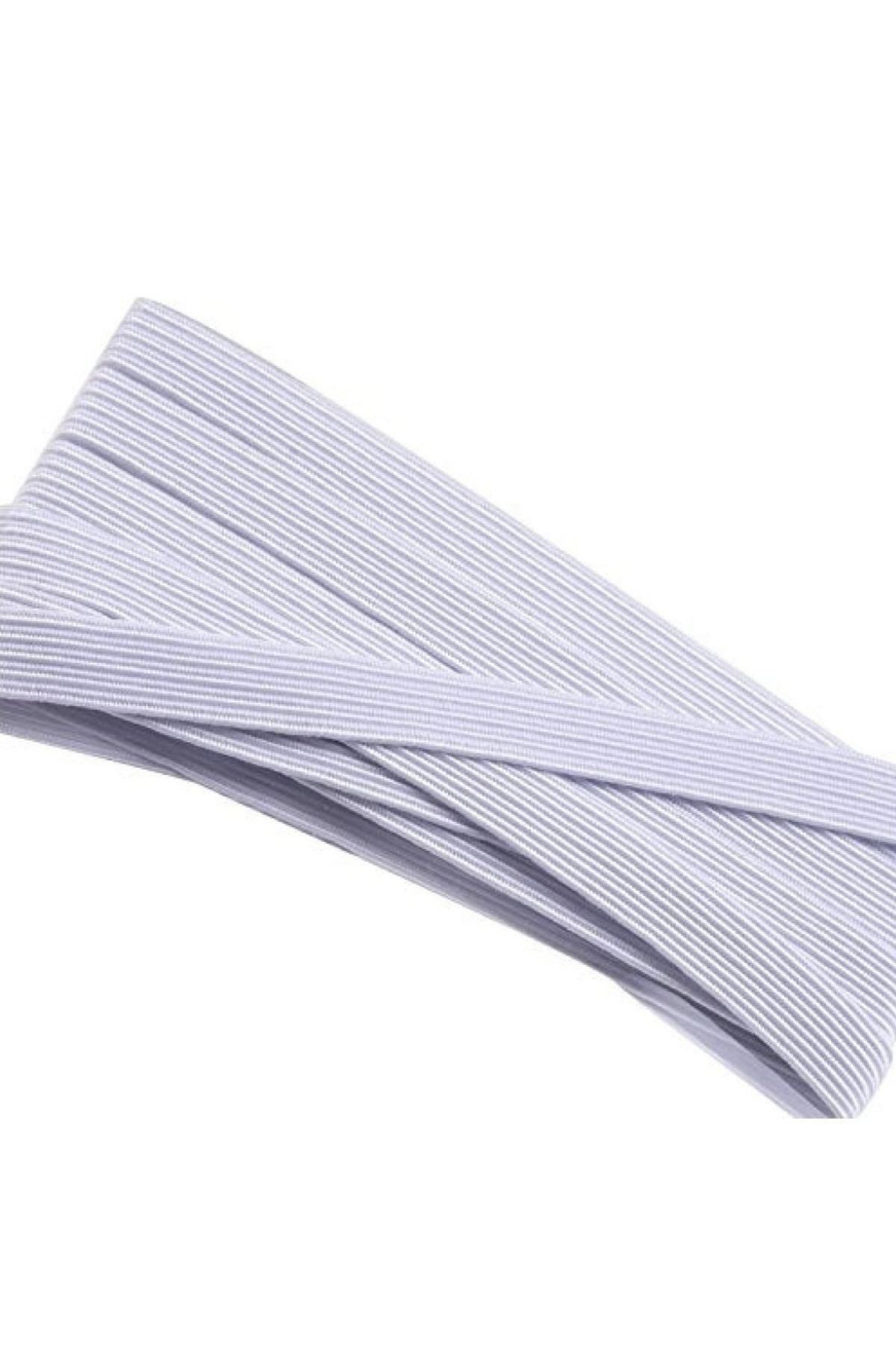 Ok Aksesuar Lastik En 2,5 Cm 10 Metre Beyaz