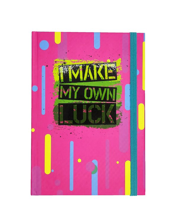 Limmy Lastikli Defter A5 Not Defteri Tarihsiz Ajanda - Luck