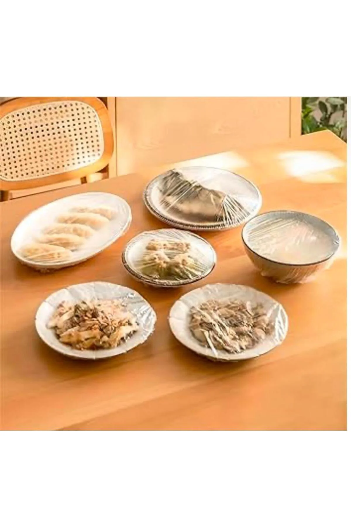 Lastikli Tencere Ve Tabak Bonesi 100 Adet (24cm)