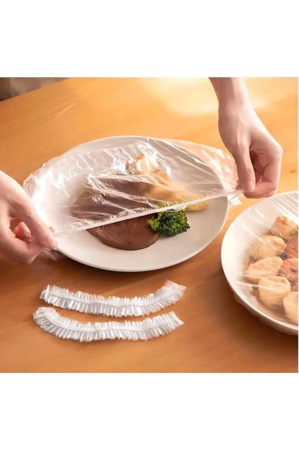 Lastikli Tencere Ve Tabak Bonesi 100 Adet (20cm) - PRP8815-8109