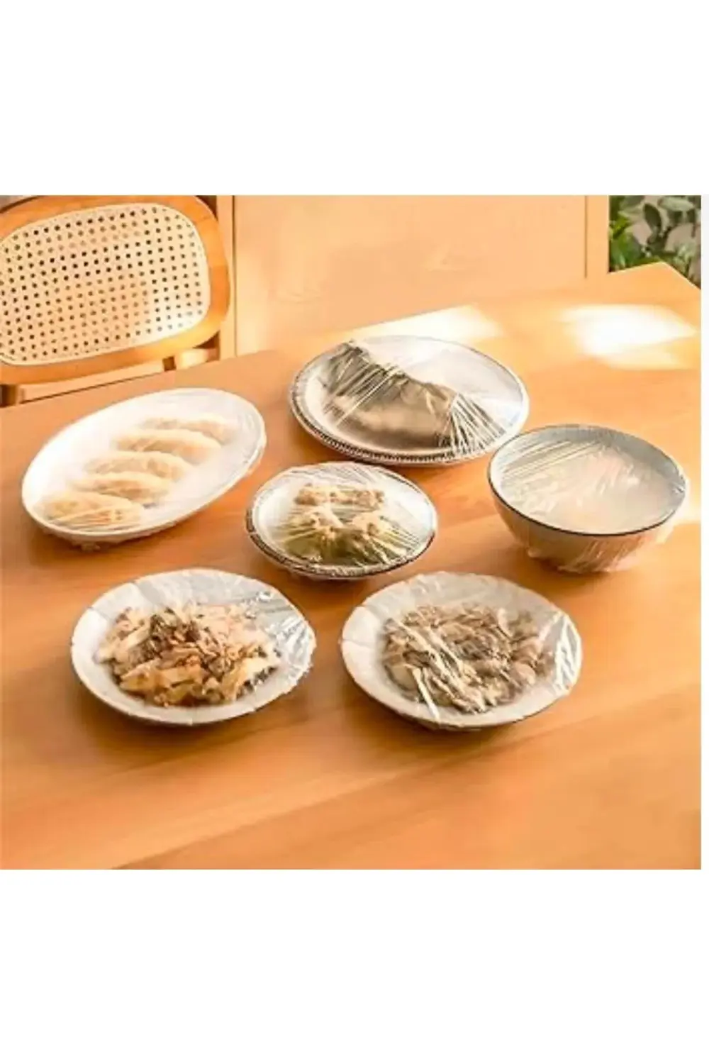 Lastikli Tencere Ve Tabak Bonesi 100 Adet (24cm) - ECK1516-5343