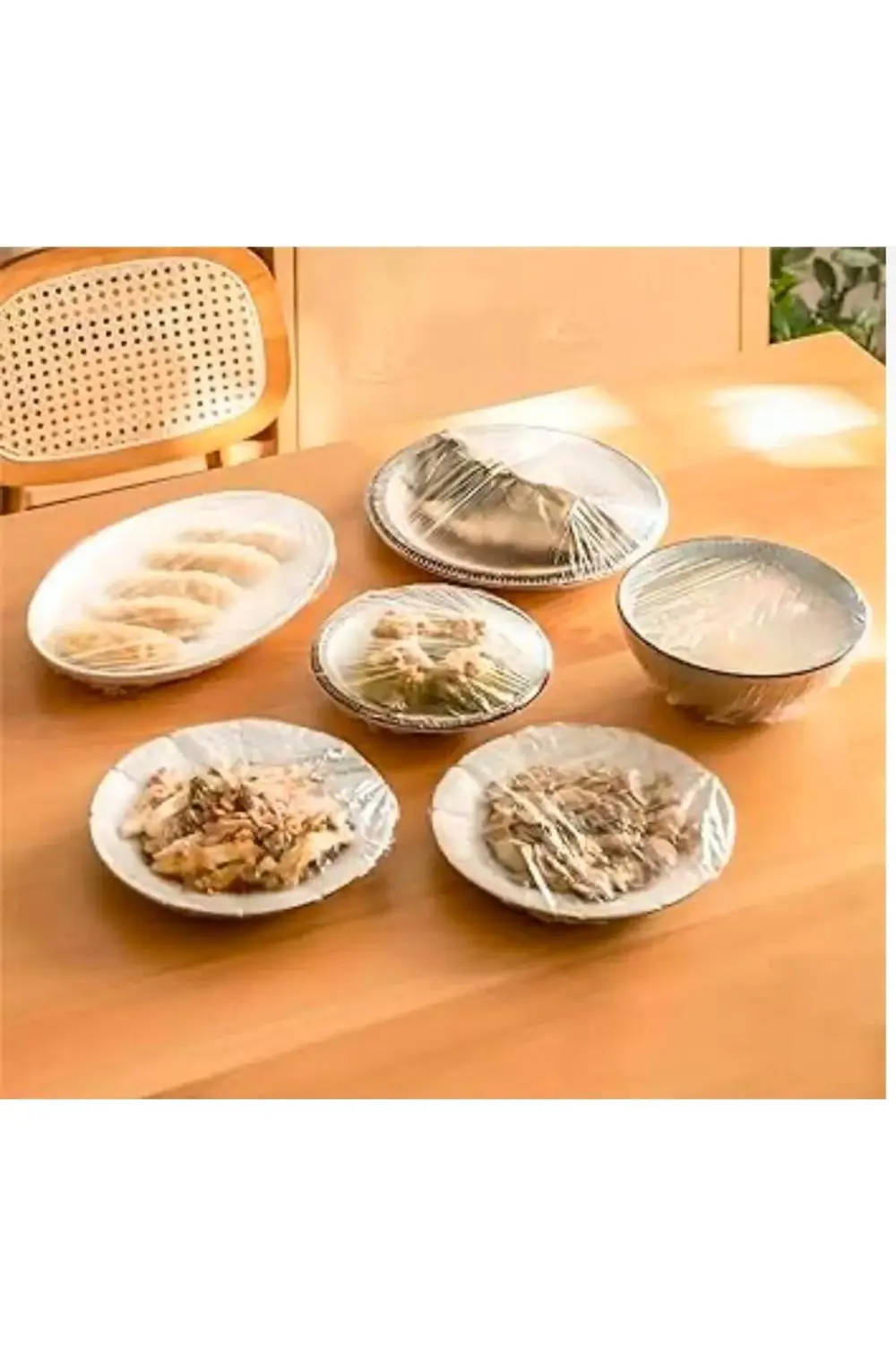 Lastikli Tencere Ve Tabak Bonesi 100 Adet (24cm)