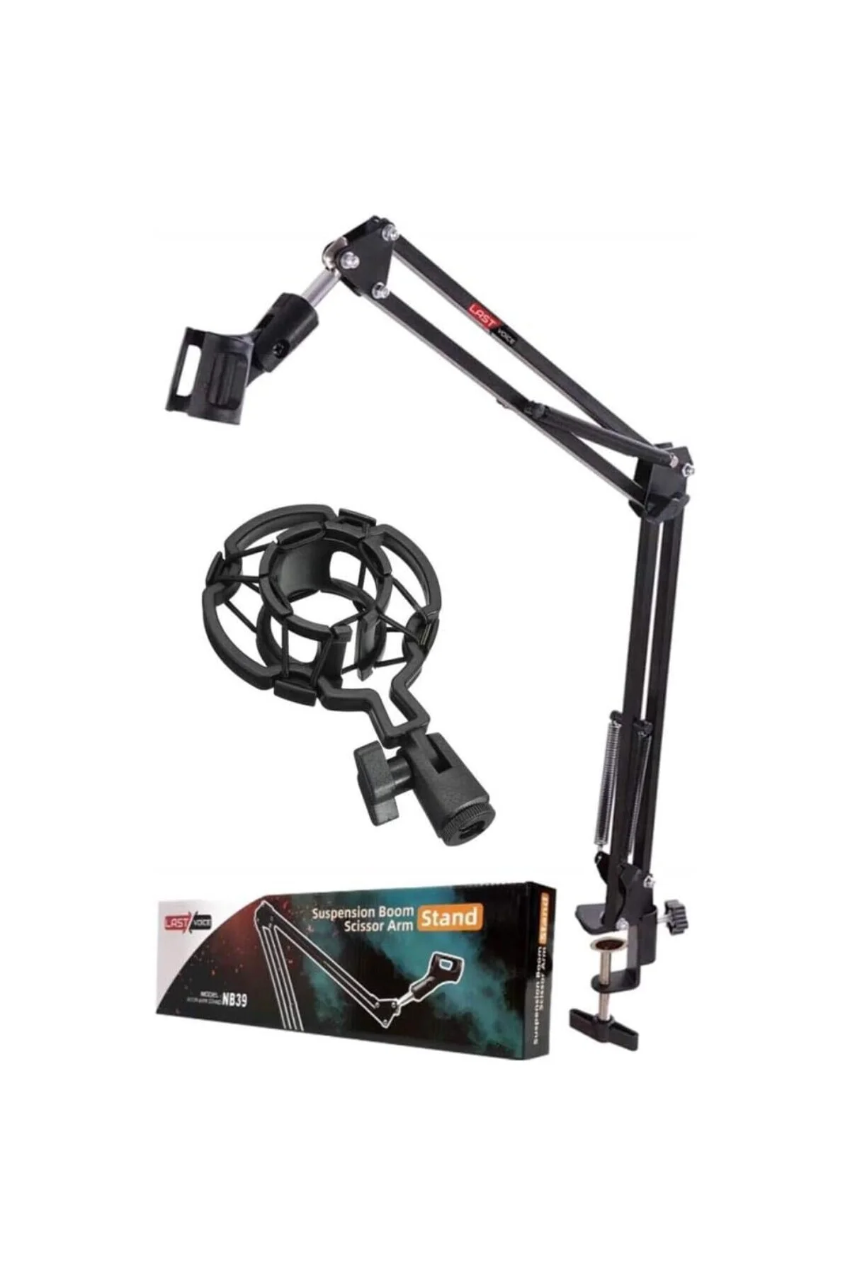 Lastvoice Basic Set-39SH Mikrofon Standı ve Shock Mount