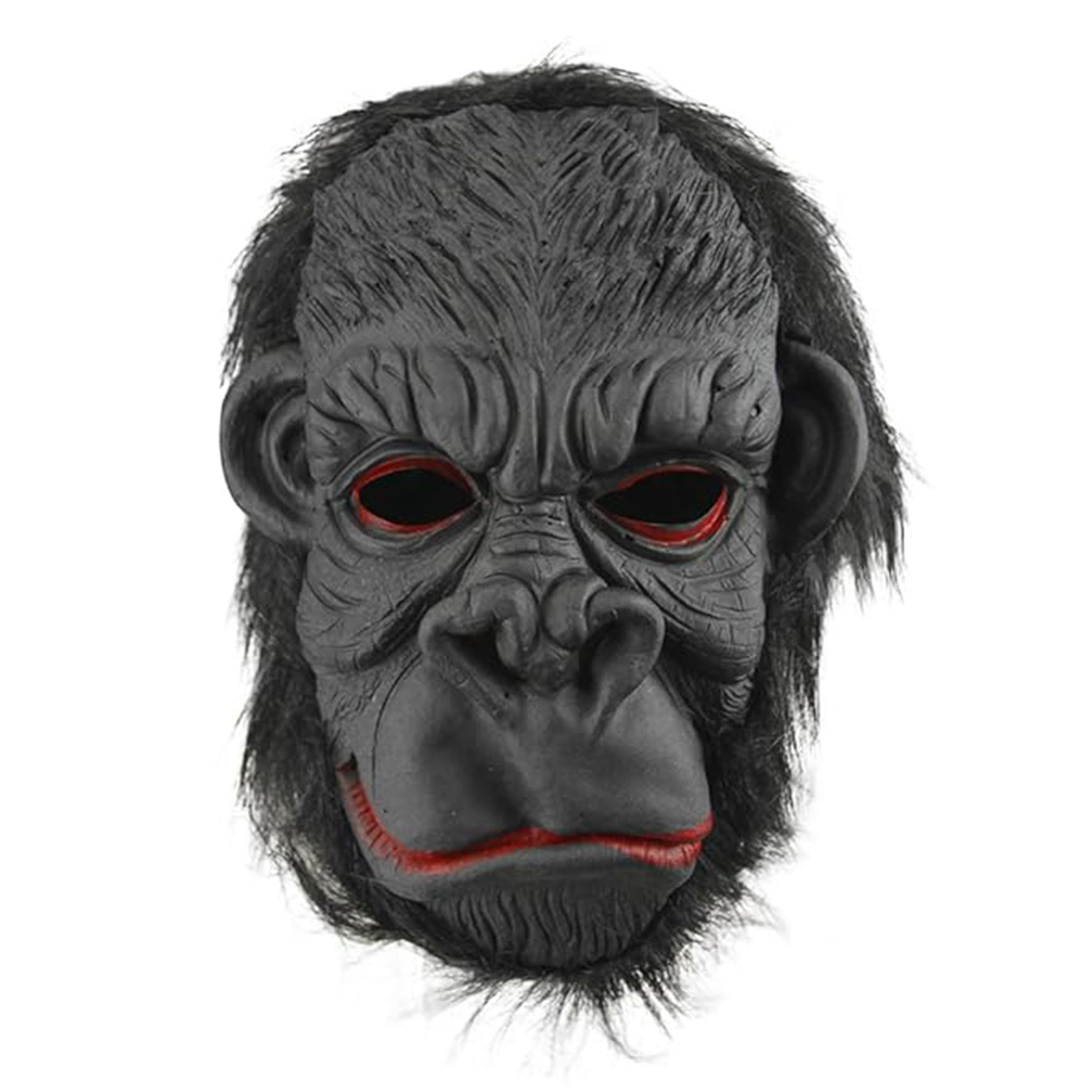 Lateks Goril Maskesi Maymun Maskesi Et Maskesi Orangutan Siyah Sa