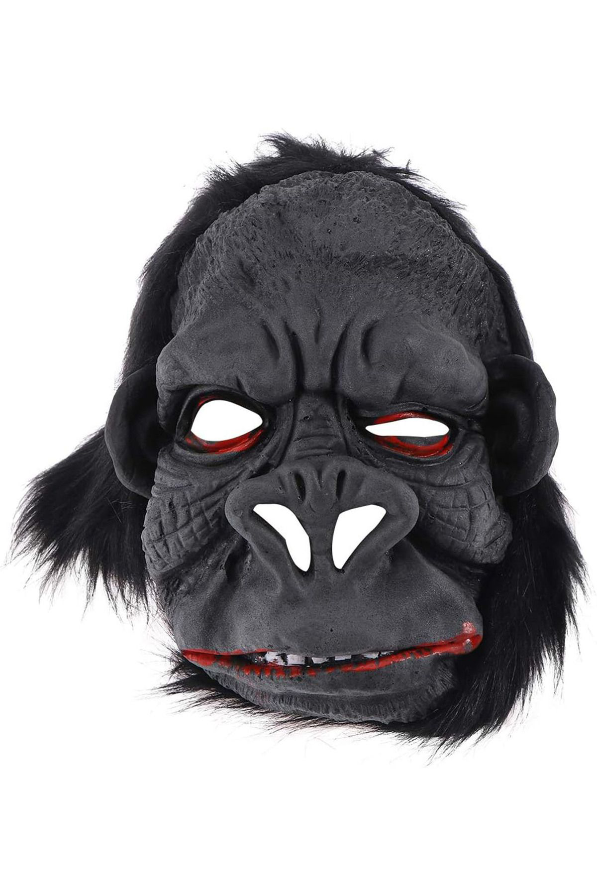 Ok Aksesuar Lateks Goril Maskesi Maymun Maskesi Et Maskesi Orangutan Siyah Sa