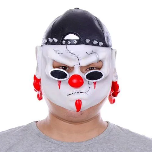 Lateks Şapkalı Gözlüklü Beyaz Maske – Parti ve Kurnaz Gün Maskesi Lateks Şapkalı Gözlüklü Beyaz Maske – Parti ve Kurnaz Gün Maskesi