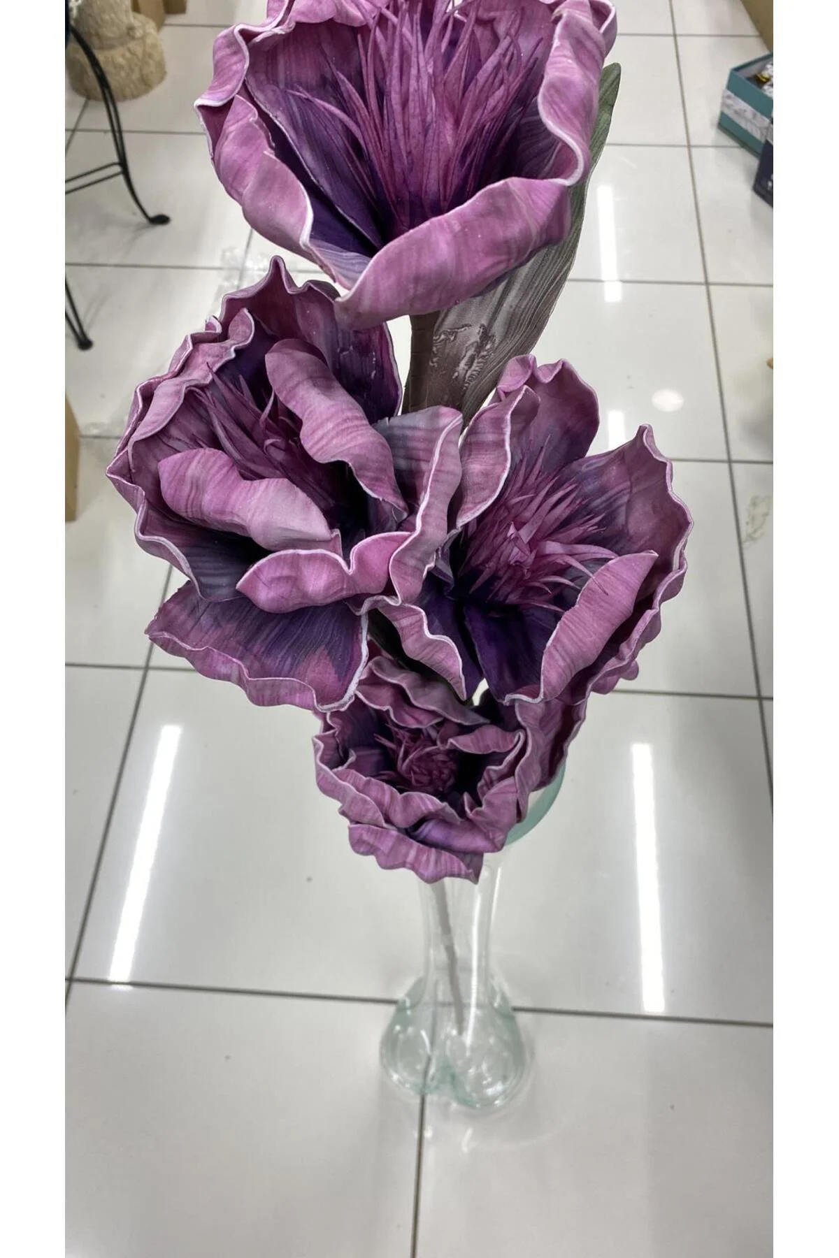 Latex Doku Yapay Çiçek Tek Dal 104 cm Latex Doku Yapay Çiçek Tek Dal 104 cm - Görsel 4