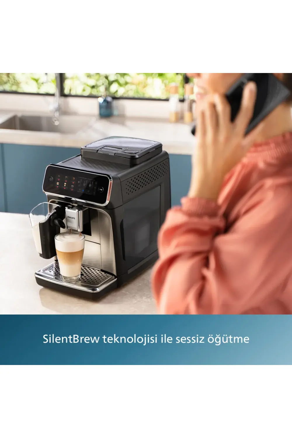 Lattego Tam Otomatik Espresso Makinesi, Tek Dokunuşla 4 Çeşit Içe