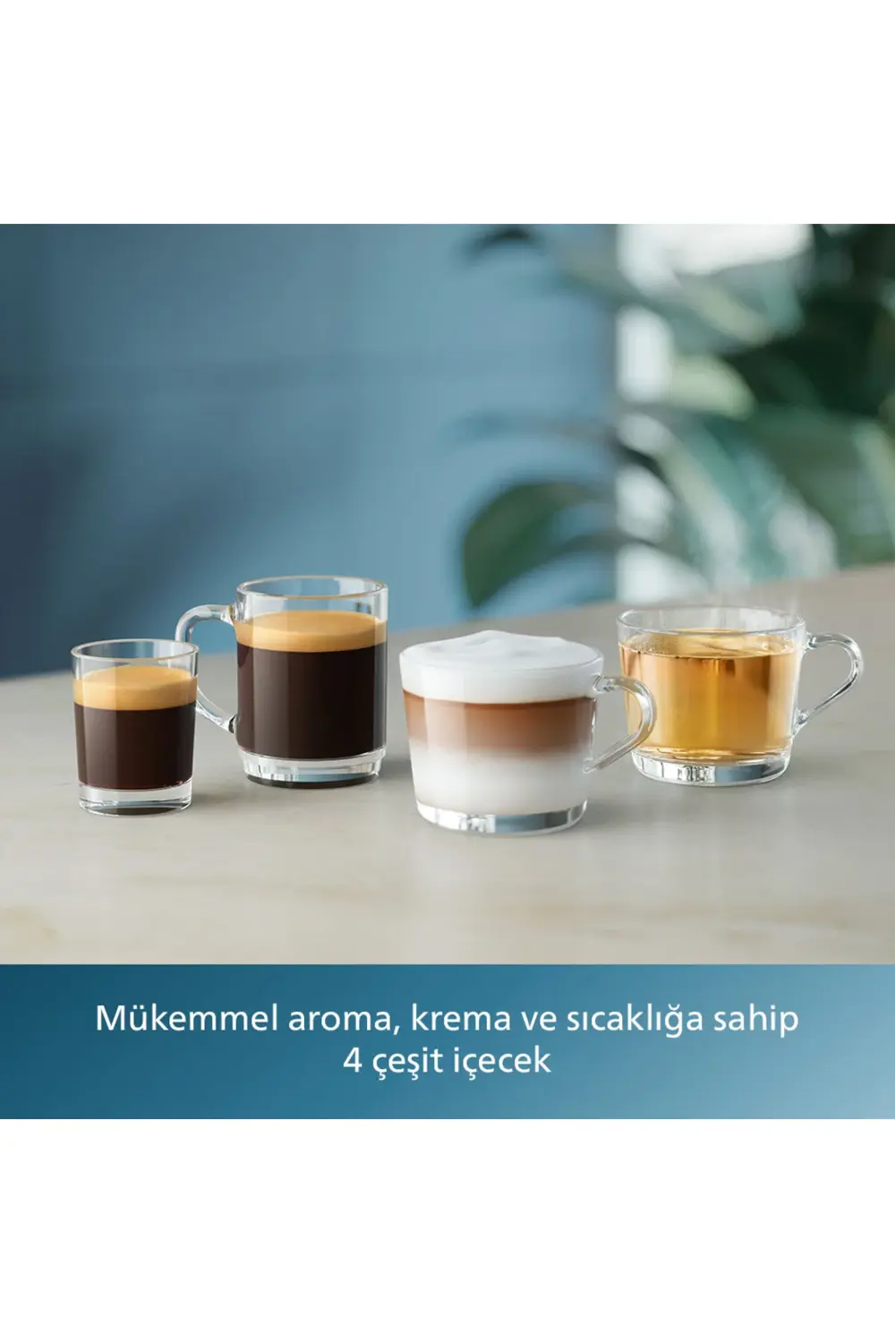 Lattego Tam Otomatik Espresso Makinesi, Tek Dokunuşla 4 Çeşit Içe