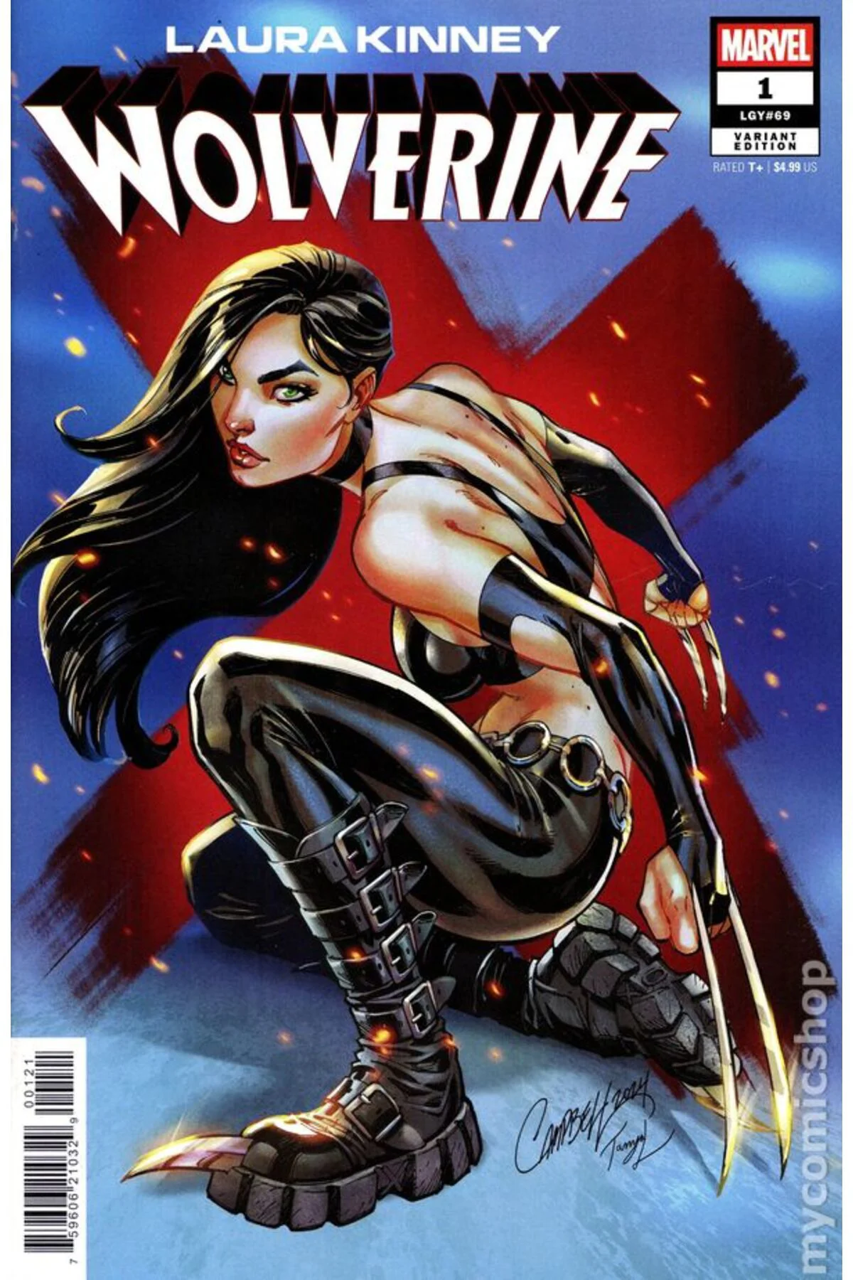 Laura Kinney Wolverine #1B (ingilizce)