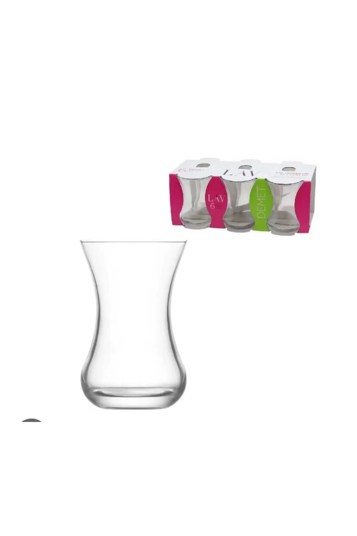 Lav Demet 303 6 lı Çay Bardak