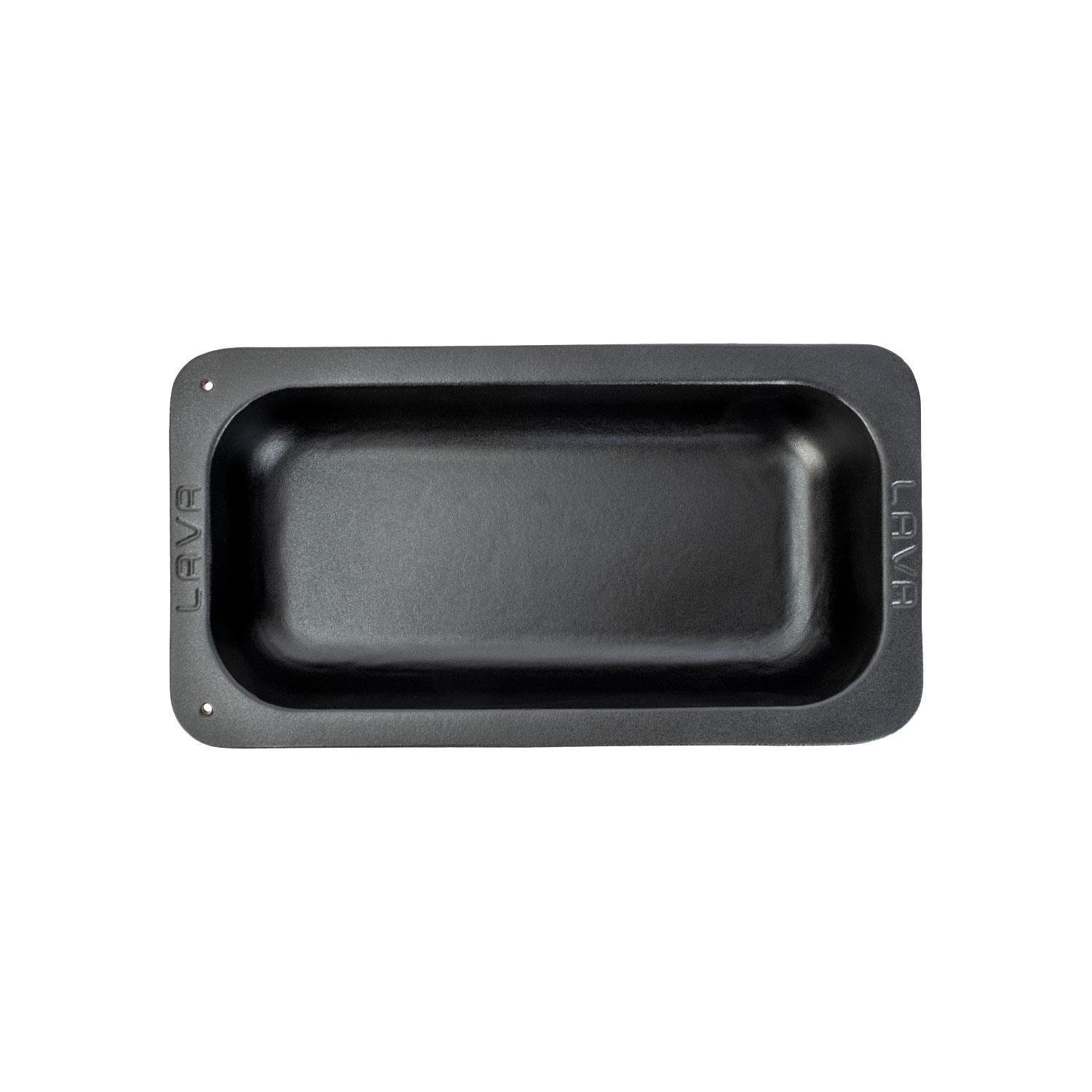 Lava 1/3 Gn Küvet Dikdörtgen Siyah 32 X 17 Cm