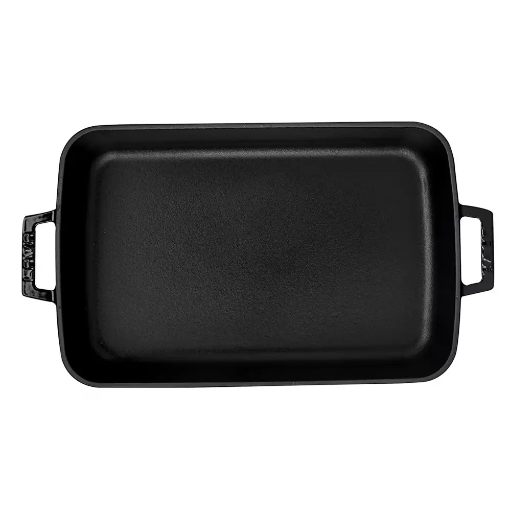 Lava Demir Döküm Dikdörtgen Tepsi 26x40 Cm Siyah LV P TP 2640 K0 