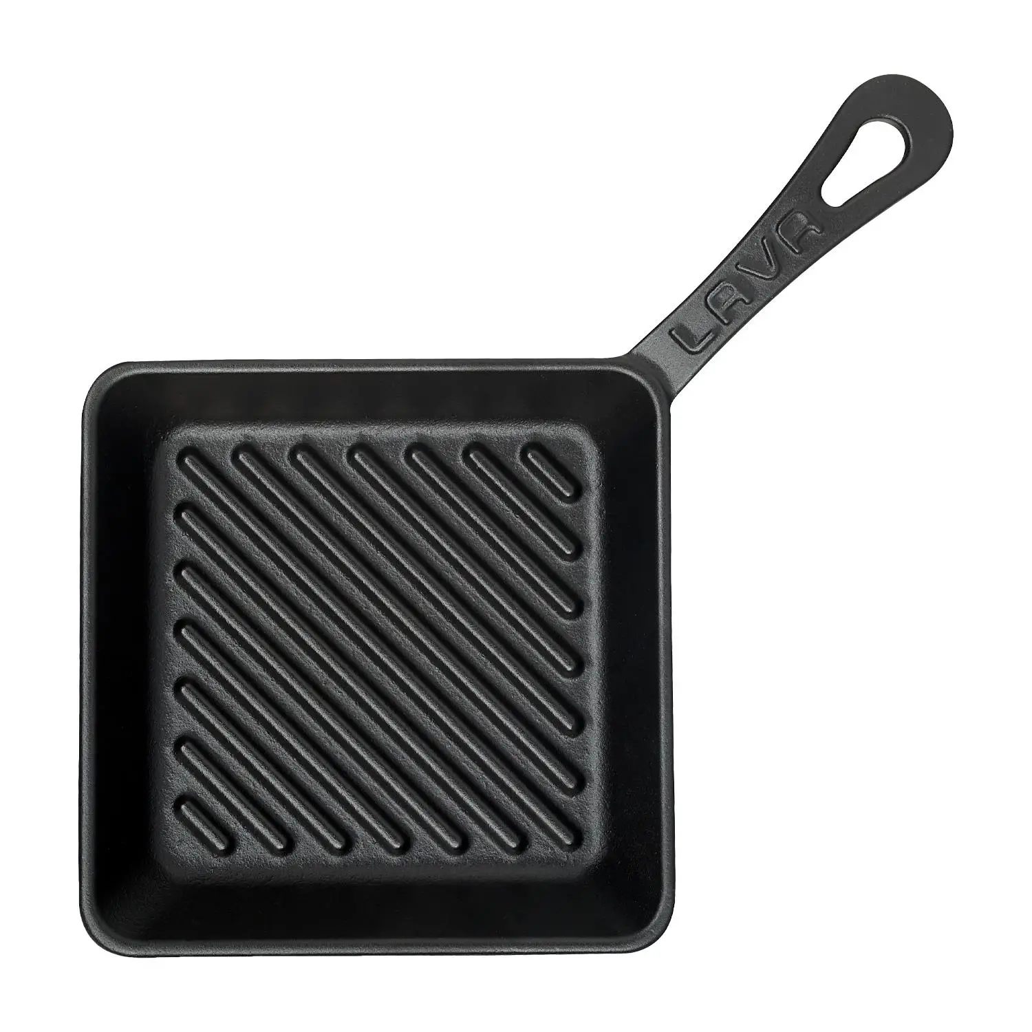 Lava Izgara Tavası Kare Siyah Mat 16 X 16 Cm Eco Lava Izgara Tavası Kare Siyah Mat 16 X 16 Cm Eco
