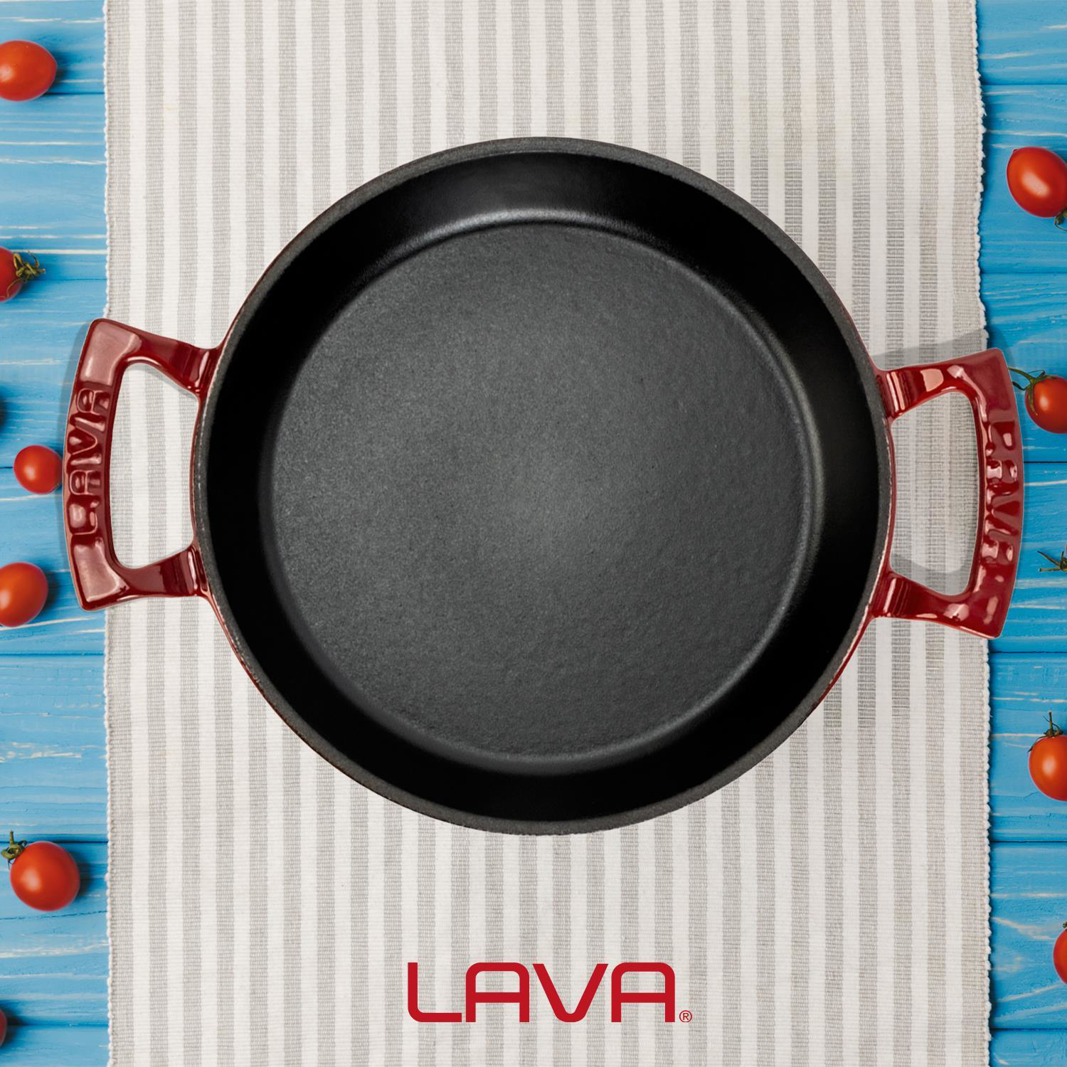 Lava Sahan Yuvarlak Kırmızı 16 Cm Lava Sahan Yuvarlak Kırmızı 16 Cm