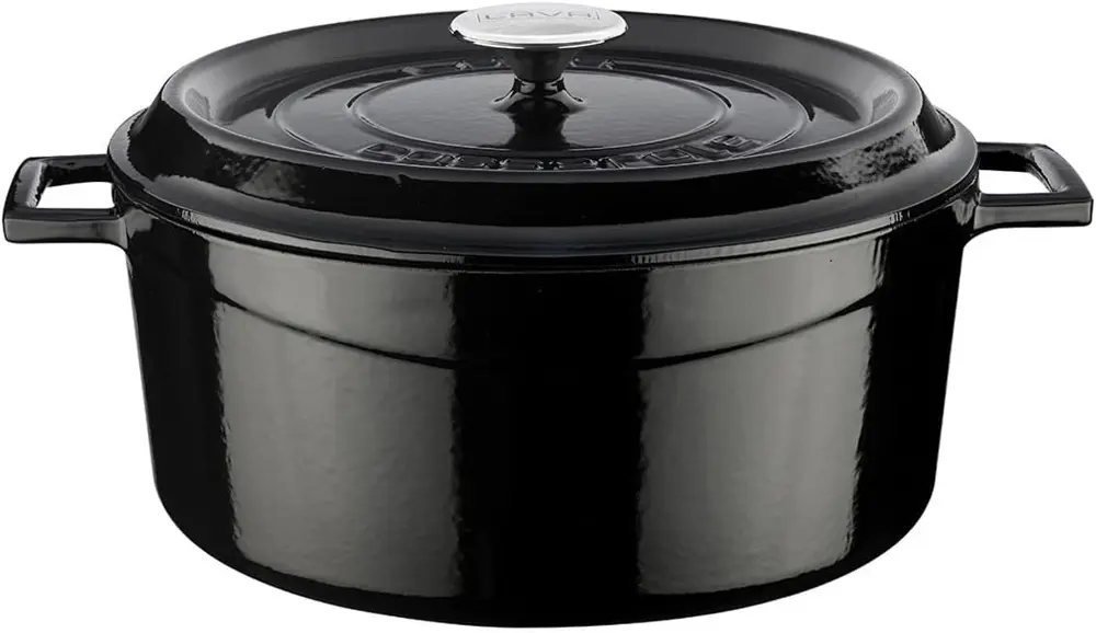 Lava Trendy Demir Döküm Derin Tencere 28 Cm Siyah LV Y TC 28 K2 B