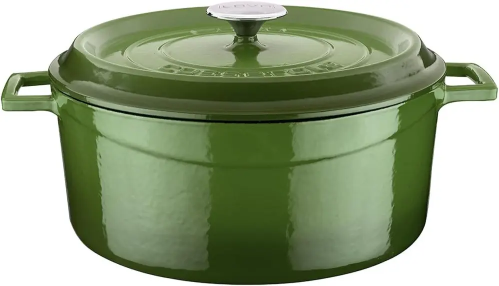 Lava Trendy Demir Döküm Derin Tencere 28 Cm Yeşil LVYTC28K2G