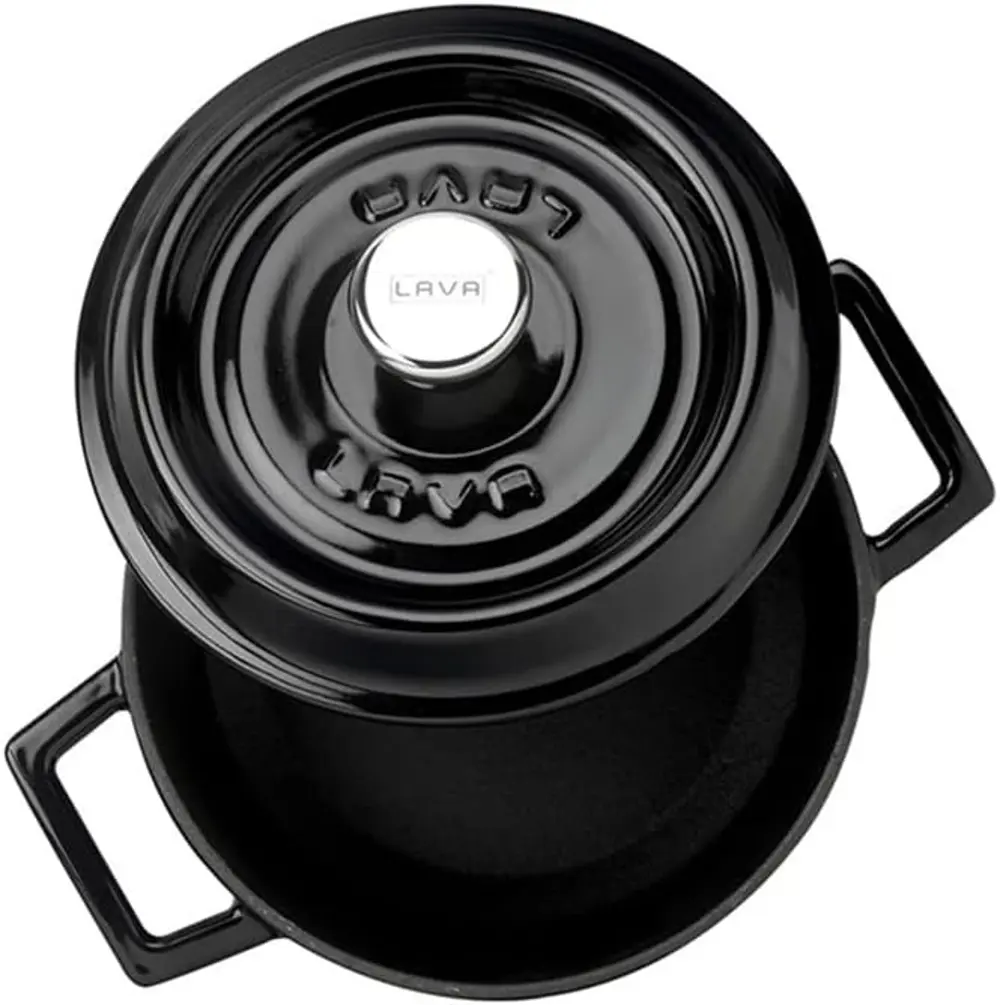 Lava Trendy Demir Döküm Mini Derin Tencere 12 Cm Siyah LV Y TC 12